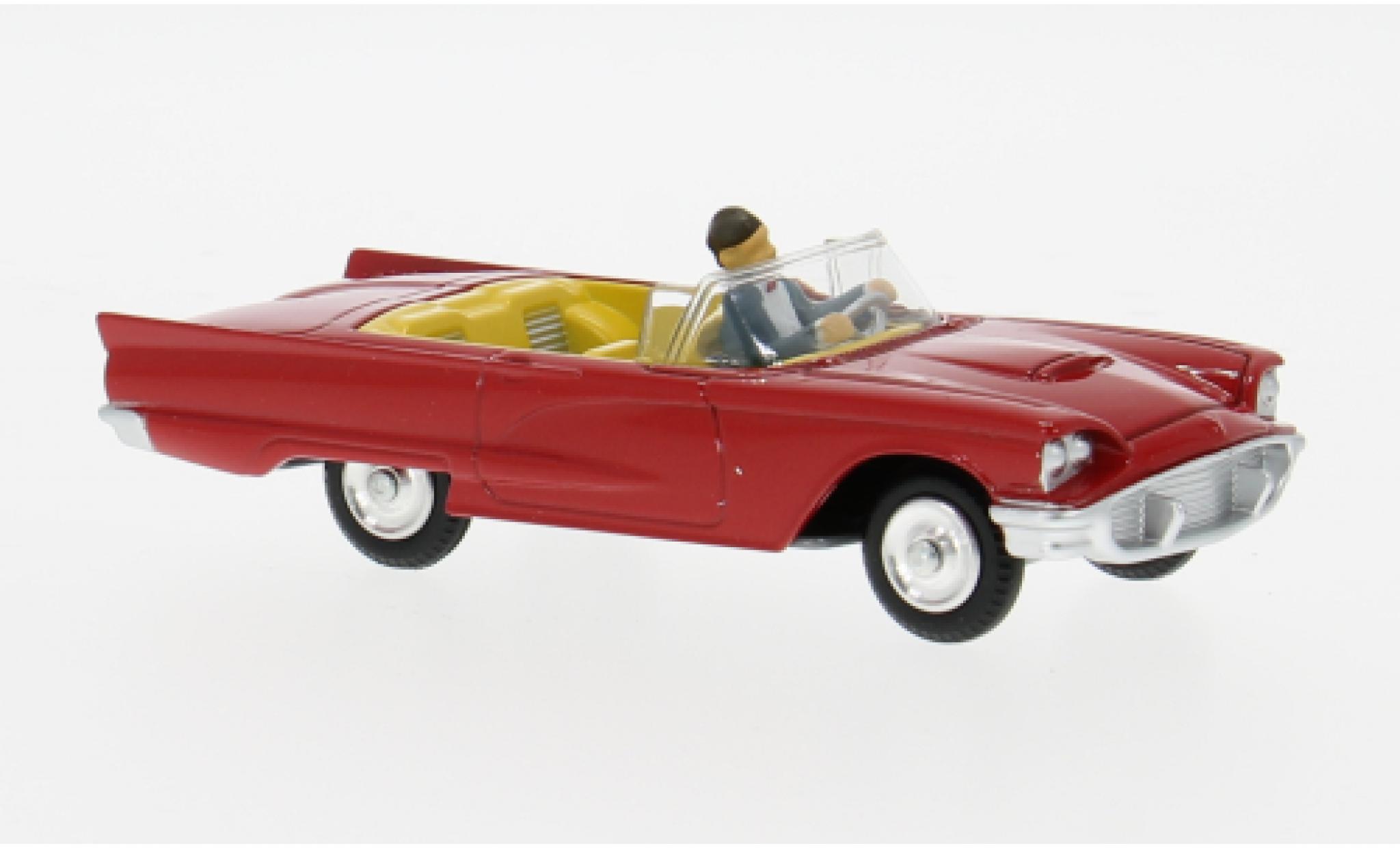 Ford Thunderbird 1/48 Corgi red/yellow 1962 1:48 diecast model cars