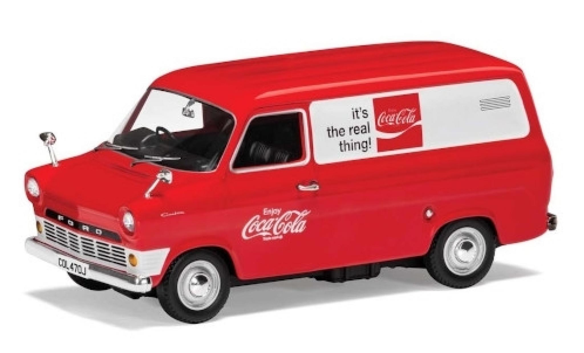 Ford Transit 1/43 Corgi MK I red/white Coca Cola 1970 diecast model cars