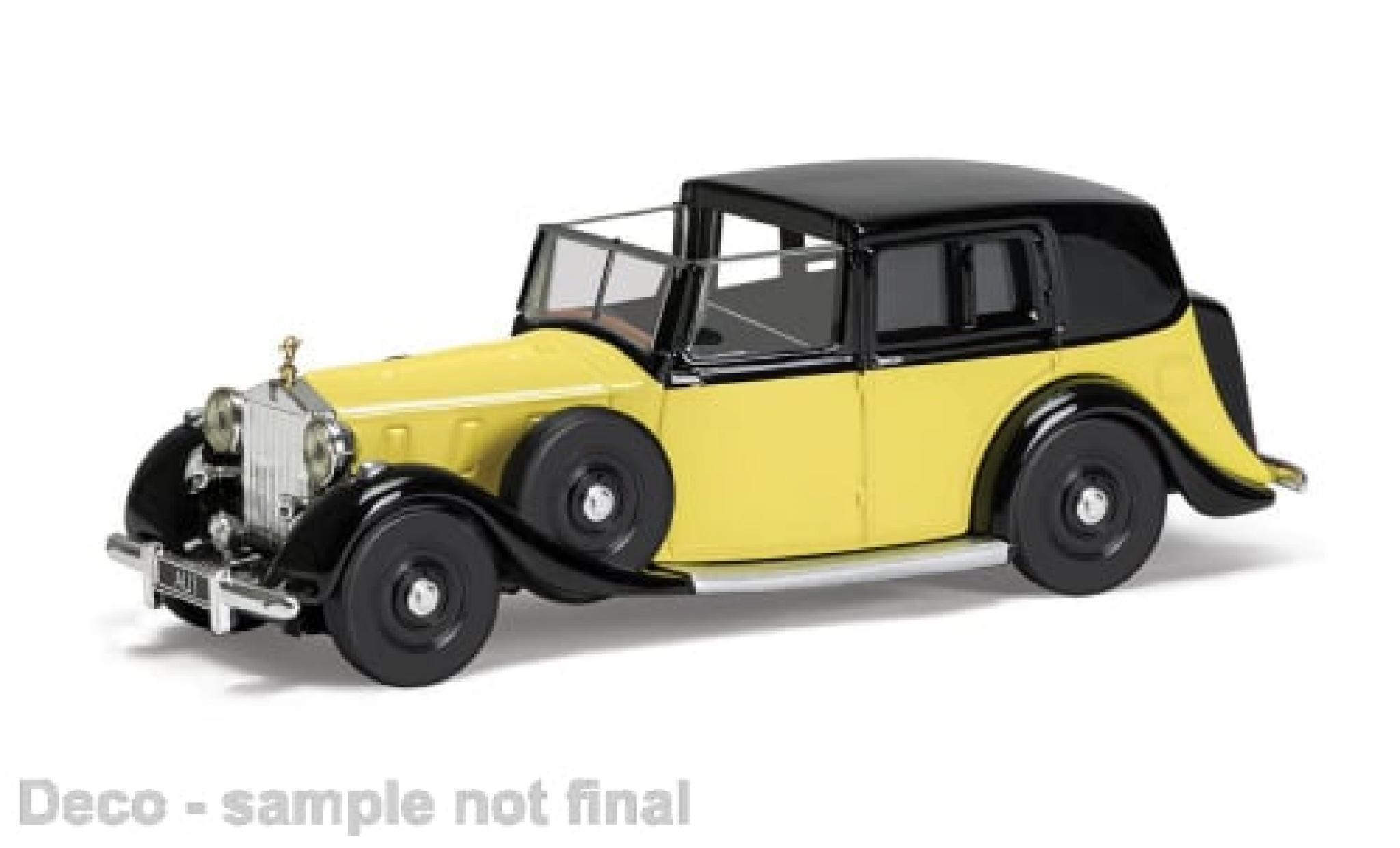 Rolls Royce Phantom 1/36 Corgi III Sedance de Ville yellow/black James Bond Goldfinger 1:36 diecast model cars