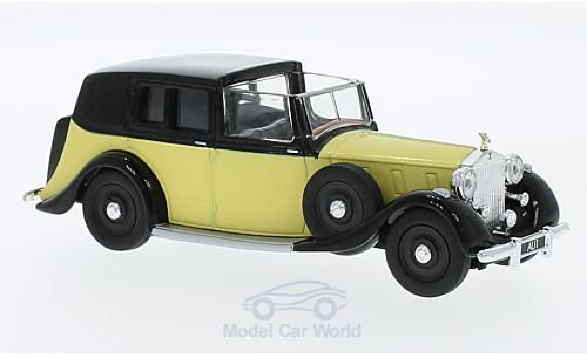 Rolls Royce Phantom 1/36 Corgi III Sedance de Ville yellow/black RHD James Bond Goldfinger diecast model cars