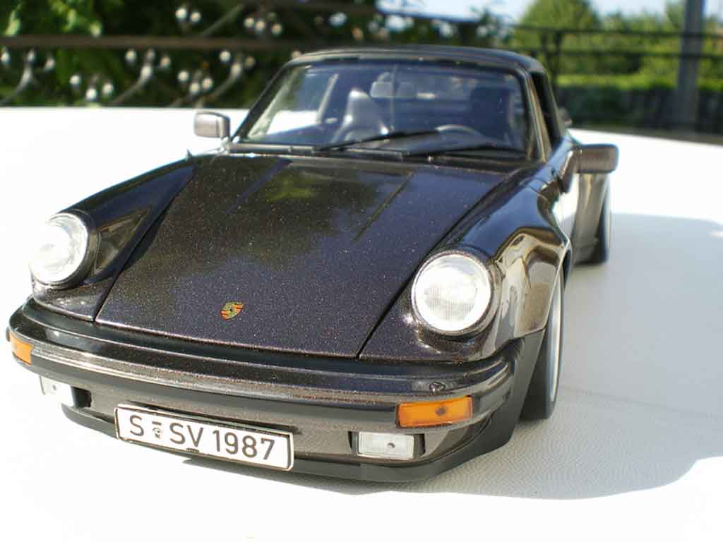 Porsche 911 Turbo 1/18 Norev Turbo 3.3 cabriolet diecast model cars