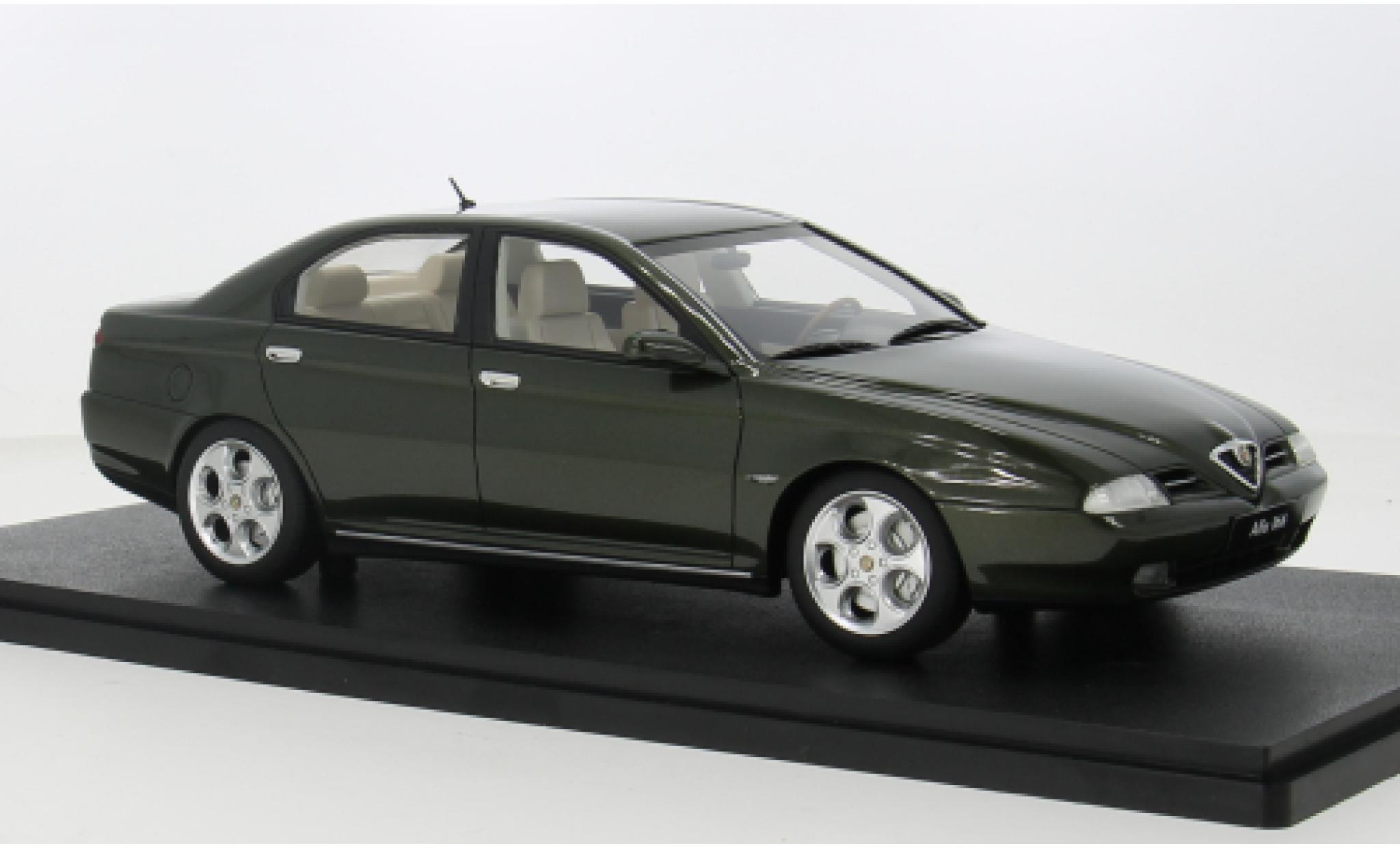 Alfa Romeo 166 1/18 Cult Scale Models Super 3.0 green 1998 1:18 diecast model cars