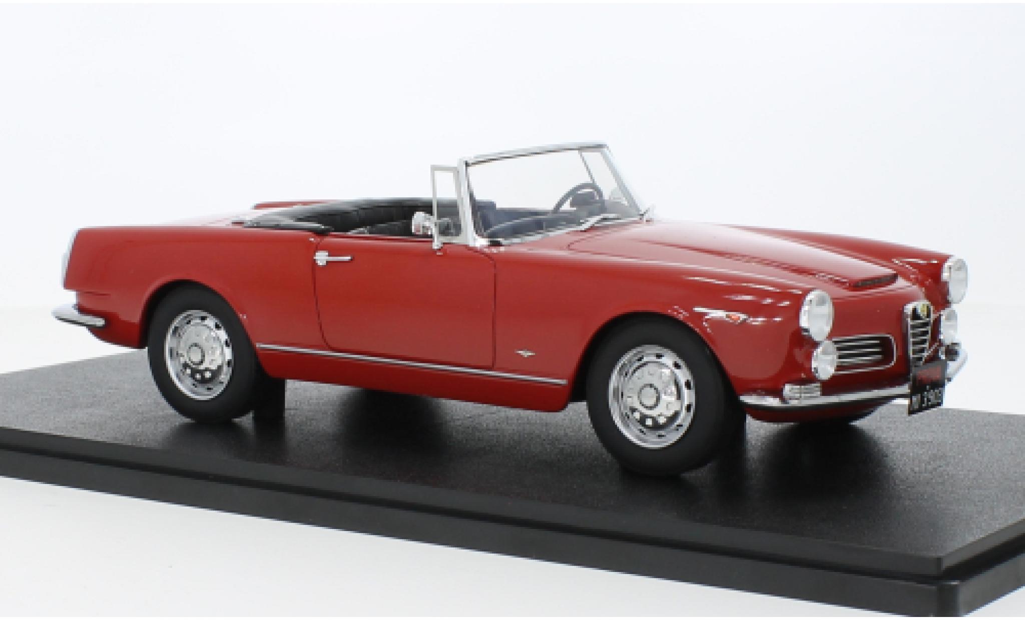 Alfa Romeo 2600 1/18 Cult Scale Models Spider Touring red 1961 1:18 diecast model cars