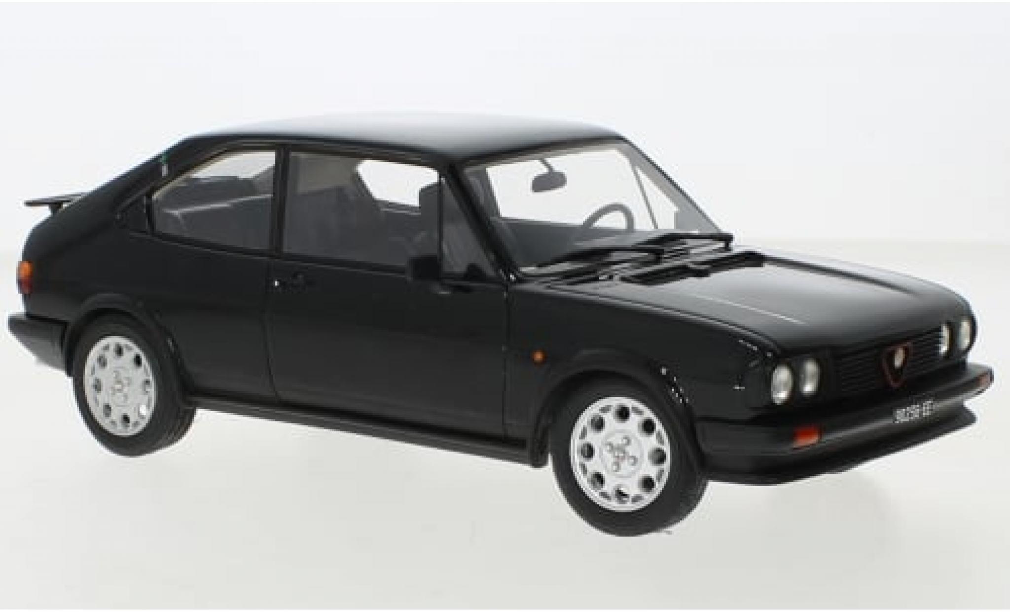 Alfa Romeo Alfasud 1/18 Cult Scale Models Ti black 1983 1:18 diecast model cars