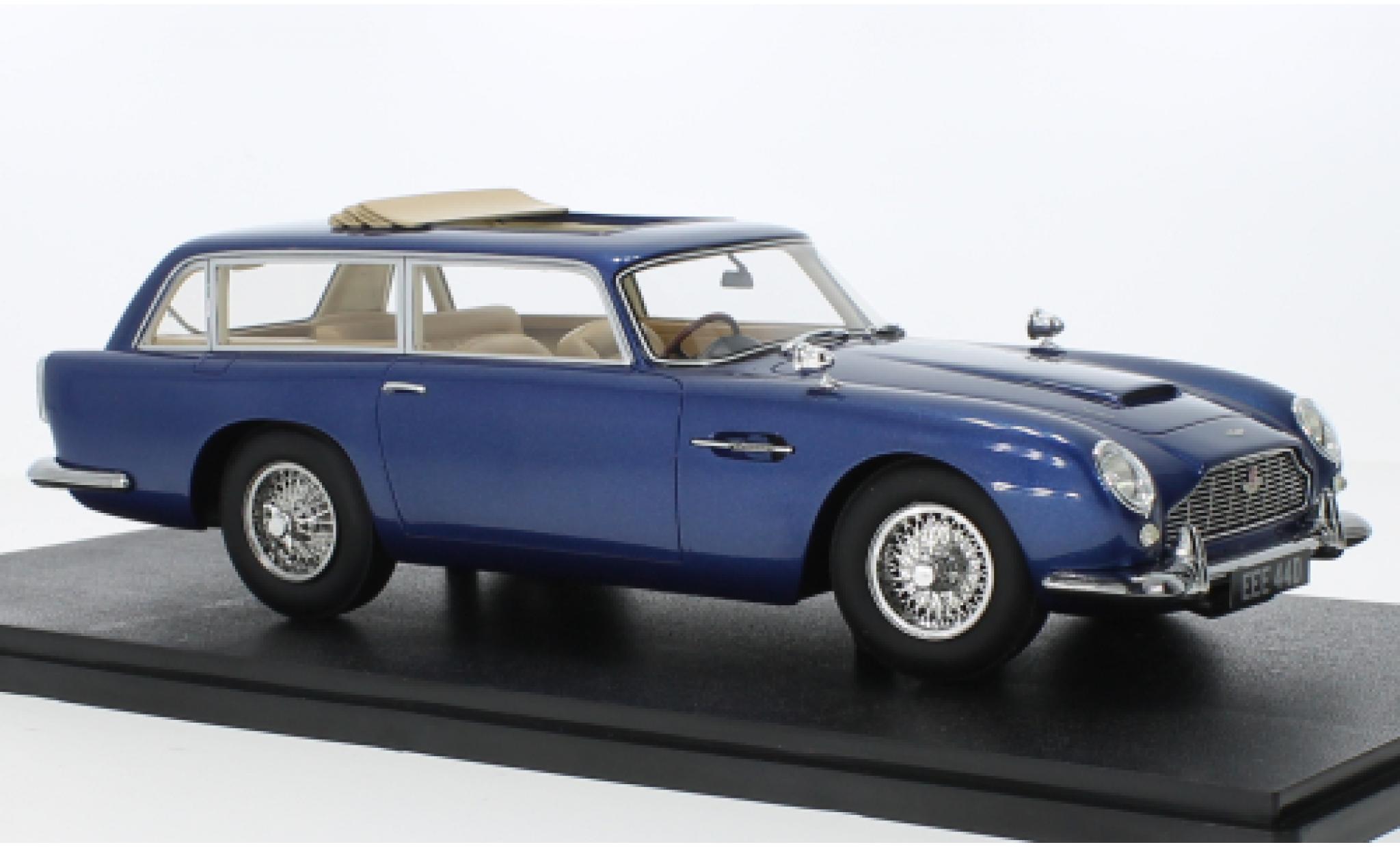 Aston Martin DB5 1/18 Cult Scale Models Harold Radford Shooting Brake metallise blue RHD 1964 1:18 diecast model cars