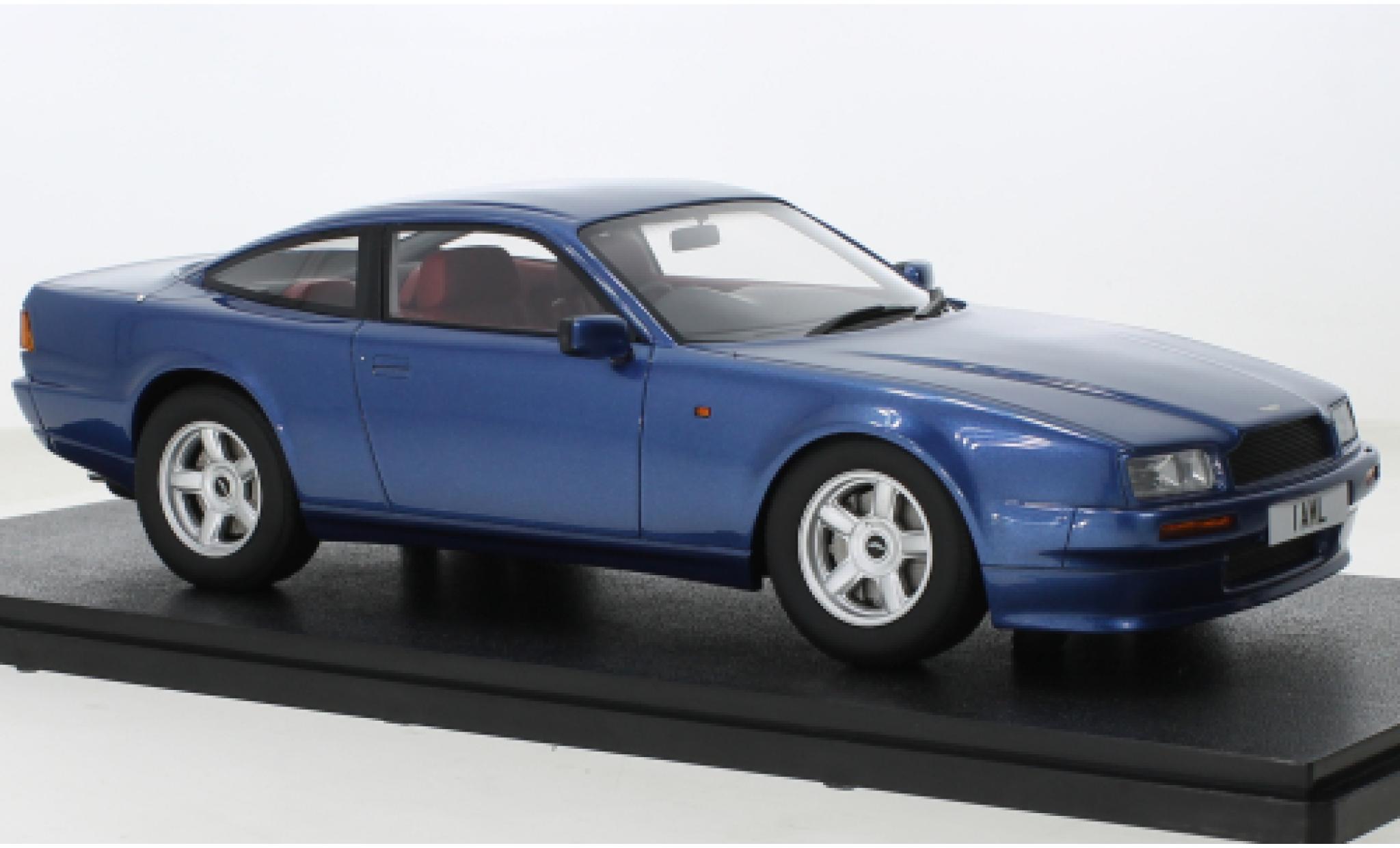 Aston Martin Virage 1/18 Cult Scale Models metallise blue RHD 1988 1:18 diecast model cars