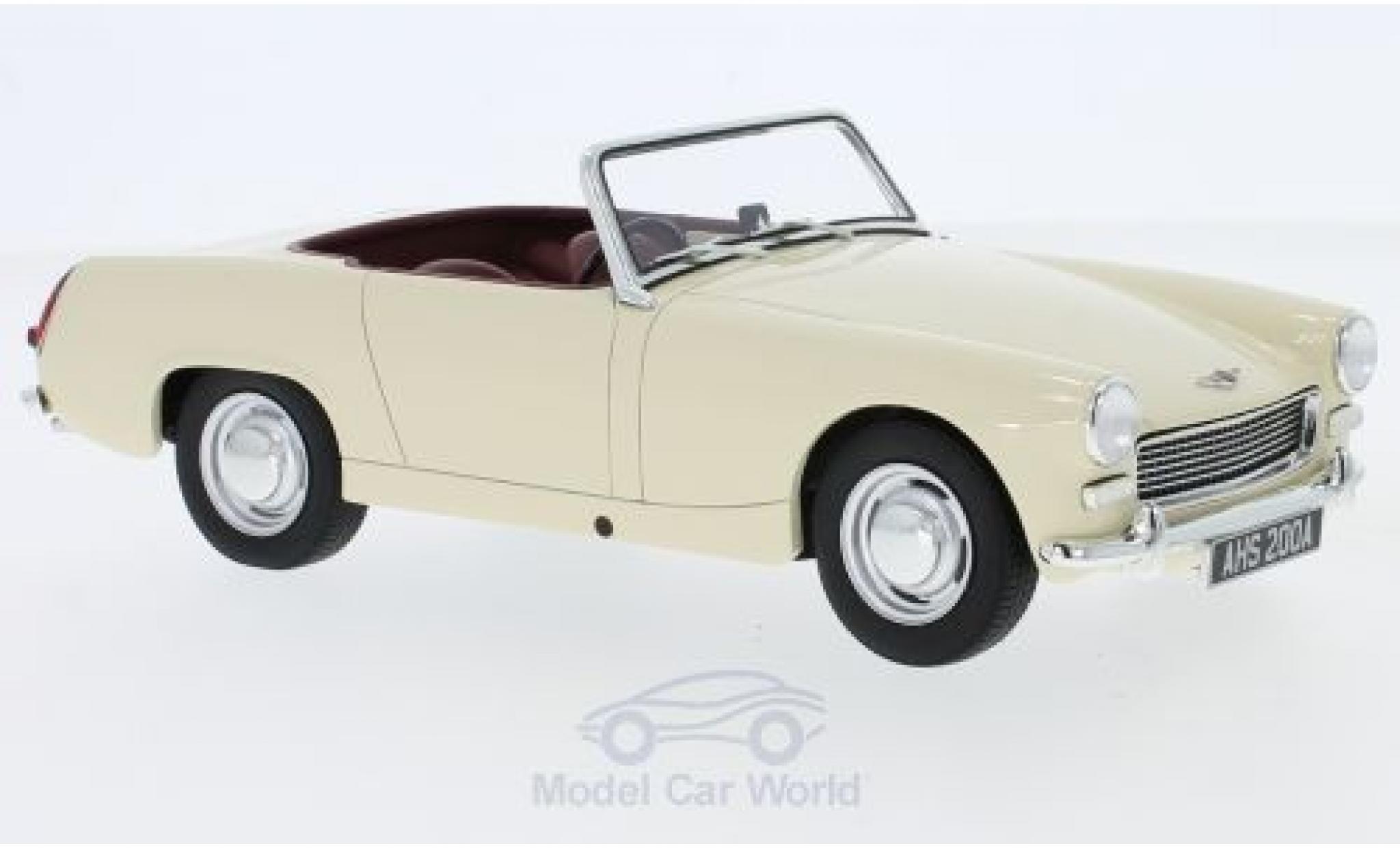 Austin Healey Sprite 1/18 Cult Scale Models MK II white RHD 1961 diecast model cars