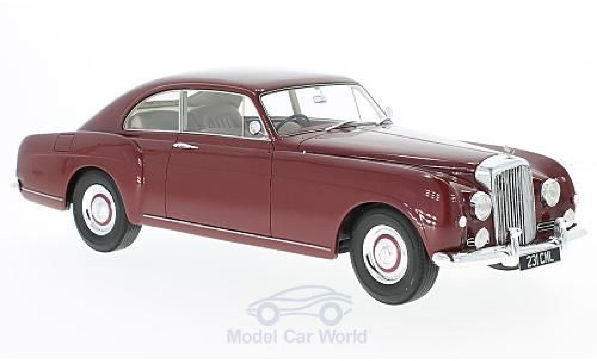 Bentley S1 1/18 Cult Scale Models Continental Fastback Mulliner metallic red RHD ohne Vitrine diecast model cars