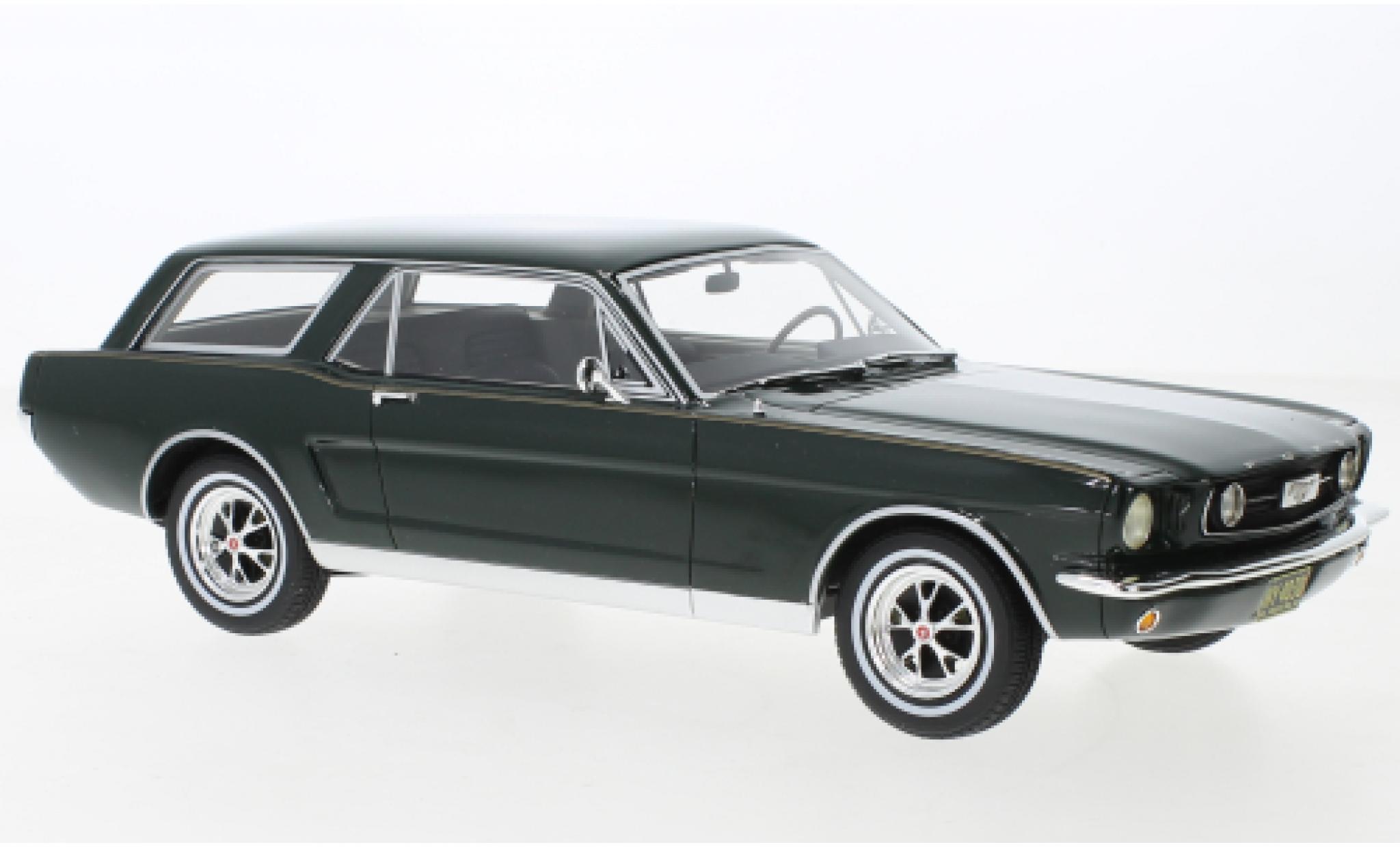 Ford Mustang 1/18 Cult Scale Models green 1965 diecast model cars
