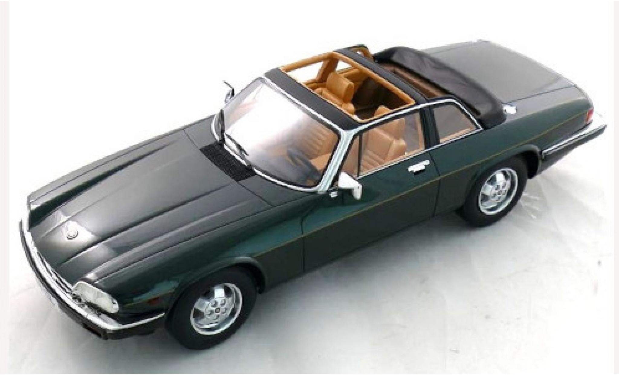 Jaguar XJ 1/18 Cult Scale Models -SC metallise green 1983 diecast model cars
