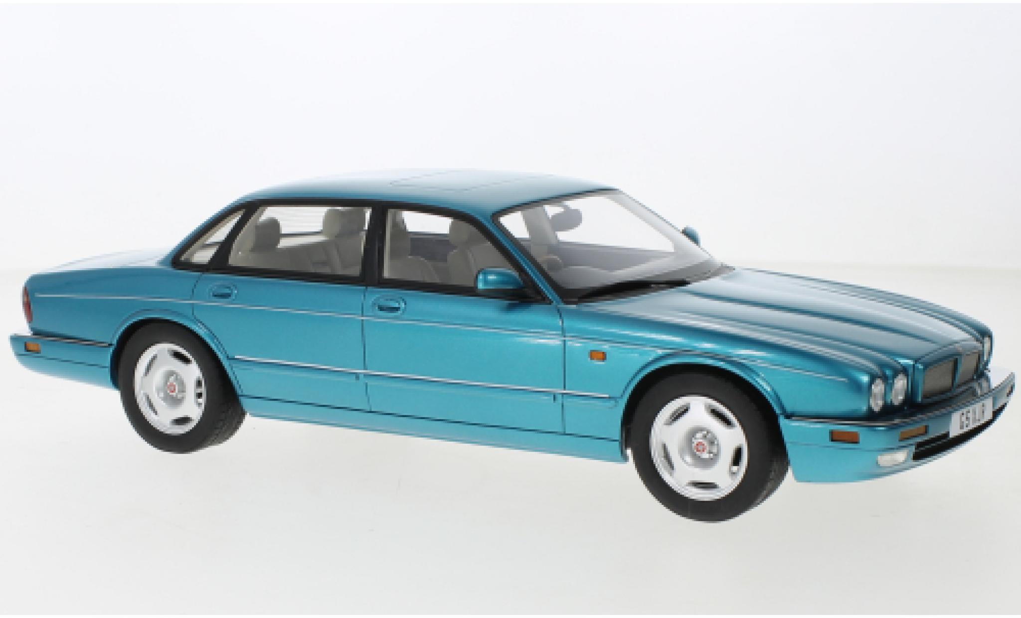 Jaguar XJ 1/18 Cult Scale Models R (X300) metallise turquoise RHD 1995 diecast model cars