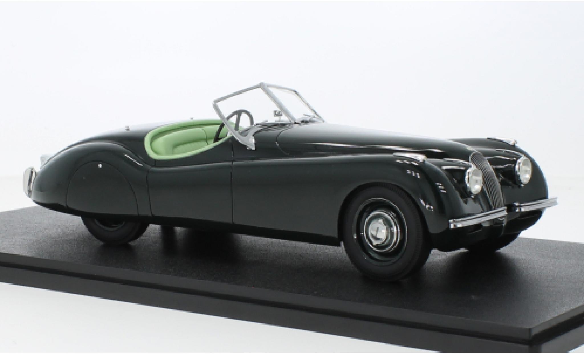 Jaguar XK 1/18 Cult Scale Models 120 OTS green fonc&eacute; RHD 1948 diecast model cars