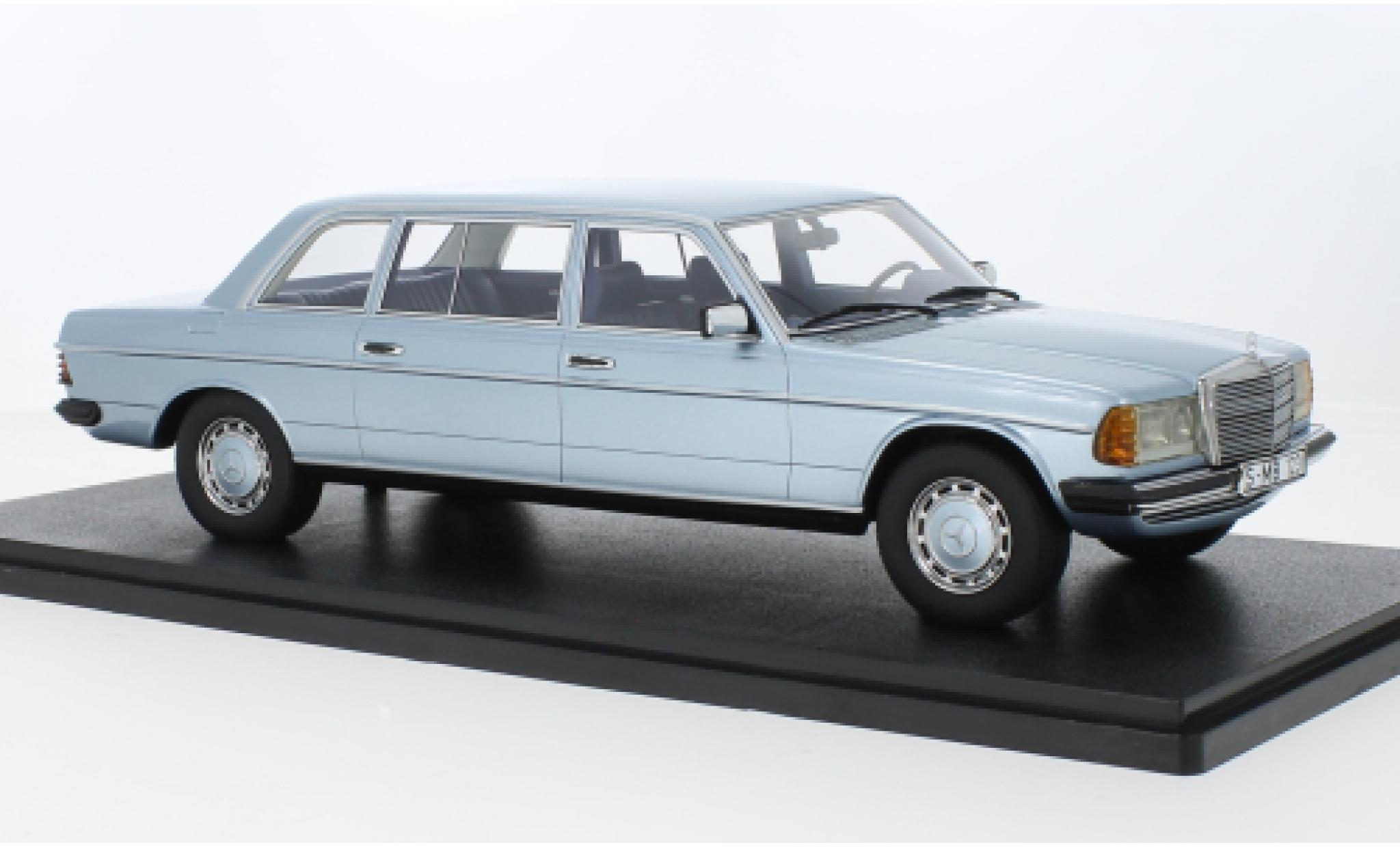 Mercedes CLA 1/18 Cult Scale Models V123 Lang metallise blue clair 1978 diecast model cars
