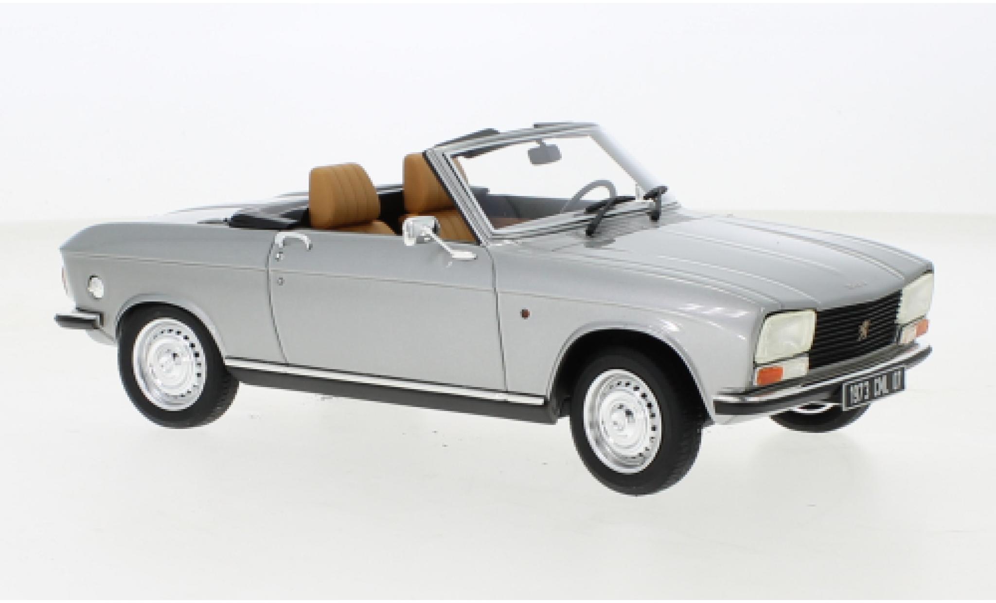 Peugeot 304 1/18 Cult Scale Models Convertible grey 1973 diecast model cars