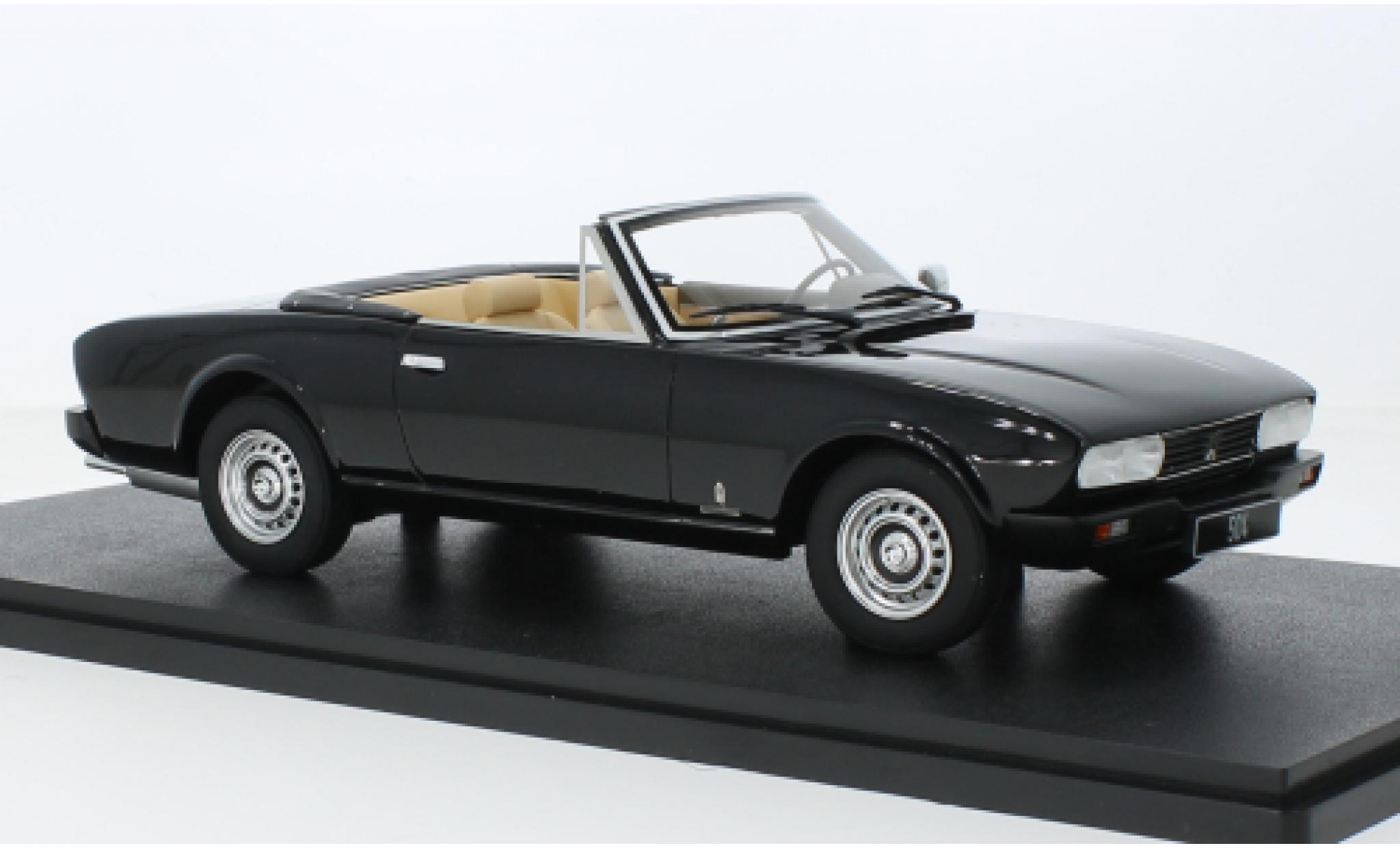 Peugeot 504 1/18 Cult Scale Models cabriolet black 1983 diecast model cars