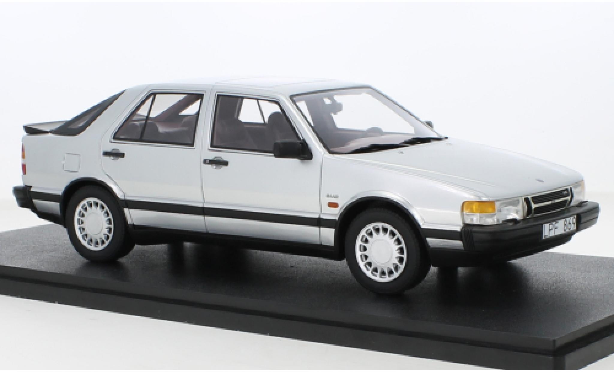 Saab 9000 1/18 Cult Scale Models Turbo grey 1985 diecast model cars