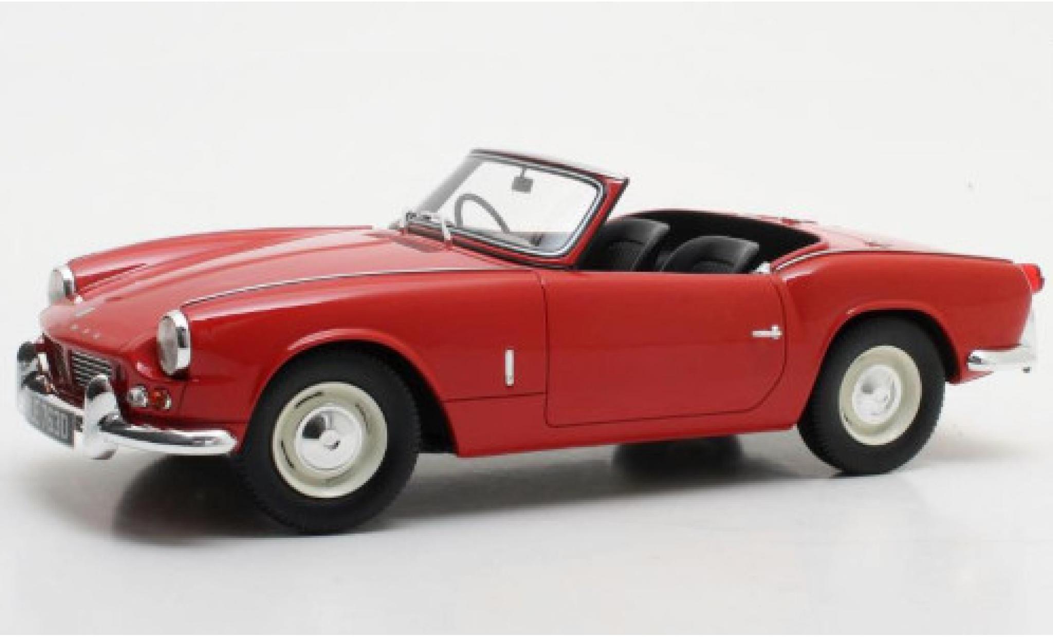 Triumph Spitfire 1/18 Cult Scale Models MkII red RHD 1965 diecast model cars