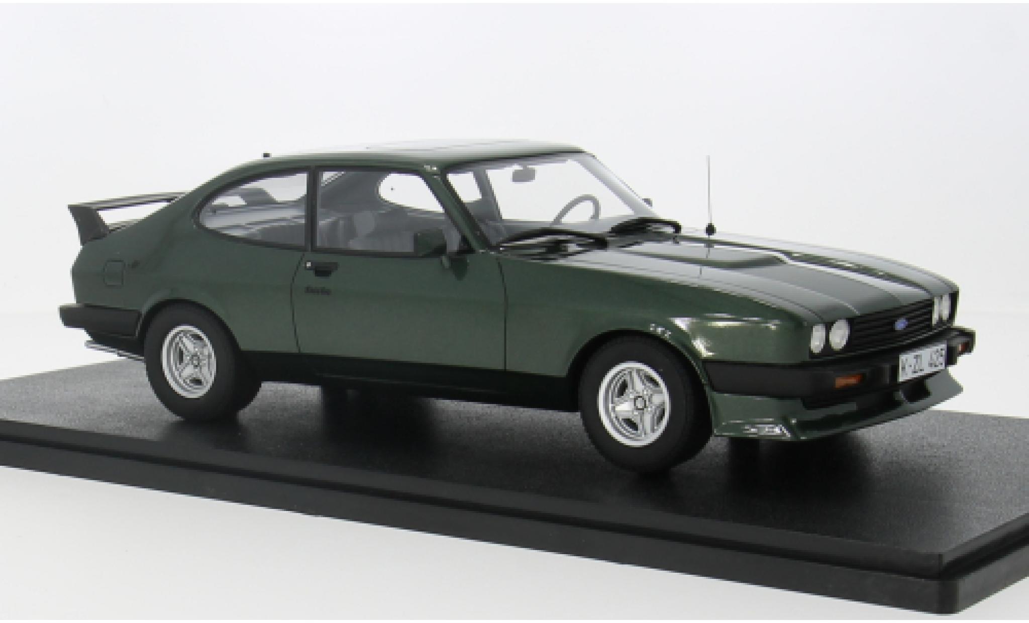 Ford Capri 1/18 Cult Scale Models 2.8 Turbo green 1981 1:18 diecast model cars
