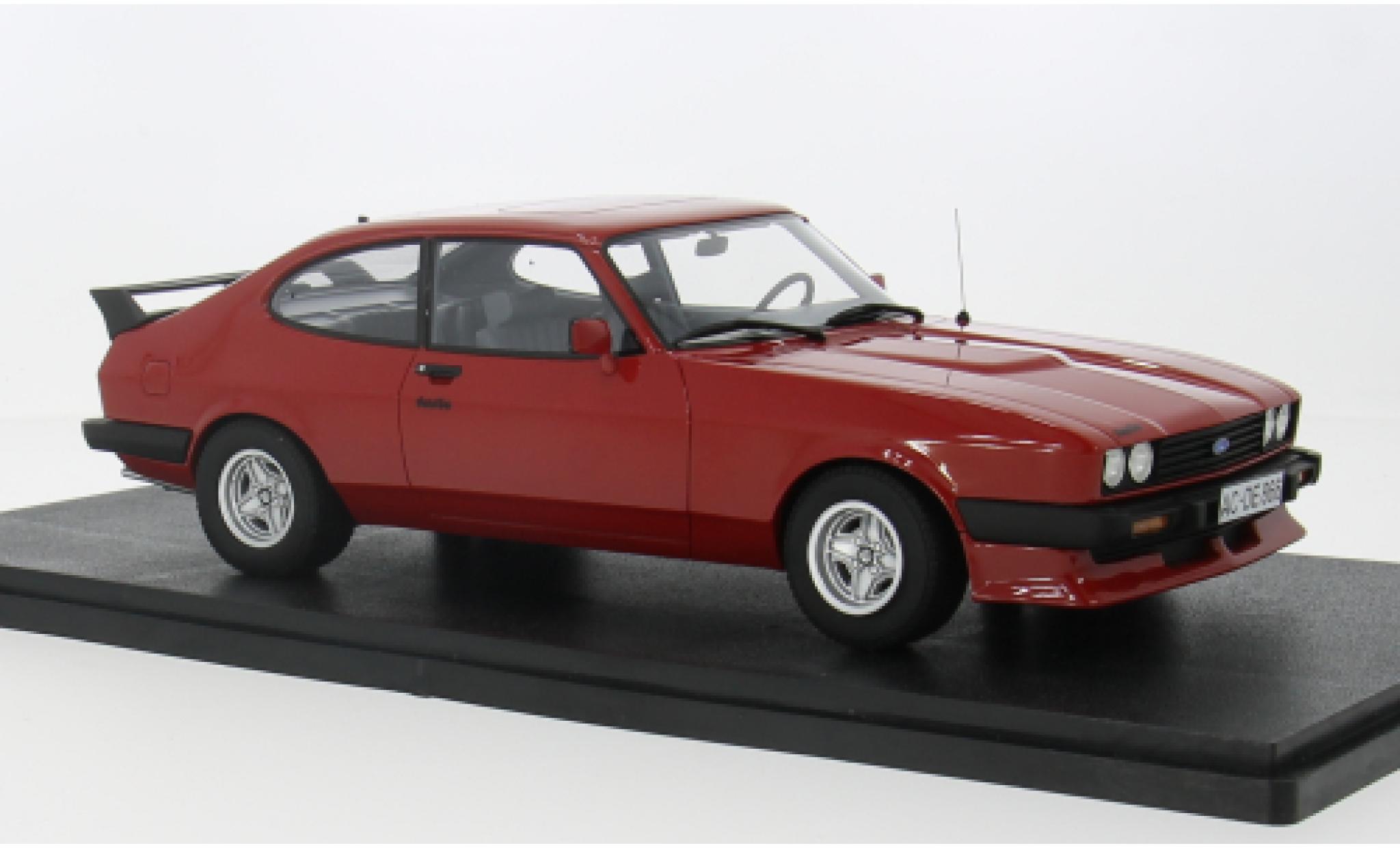 Ford Capri 1/18 Cult Scale Models 2.8 Turbo red 1981 1:18 diecast model cars