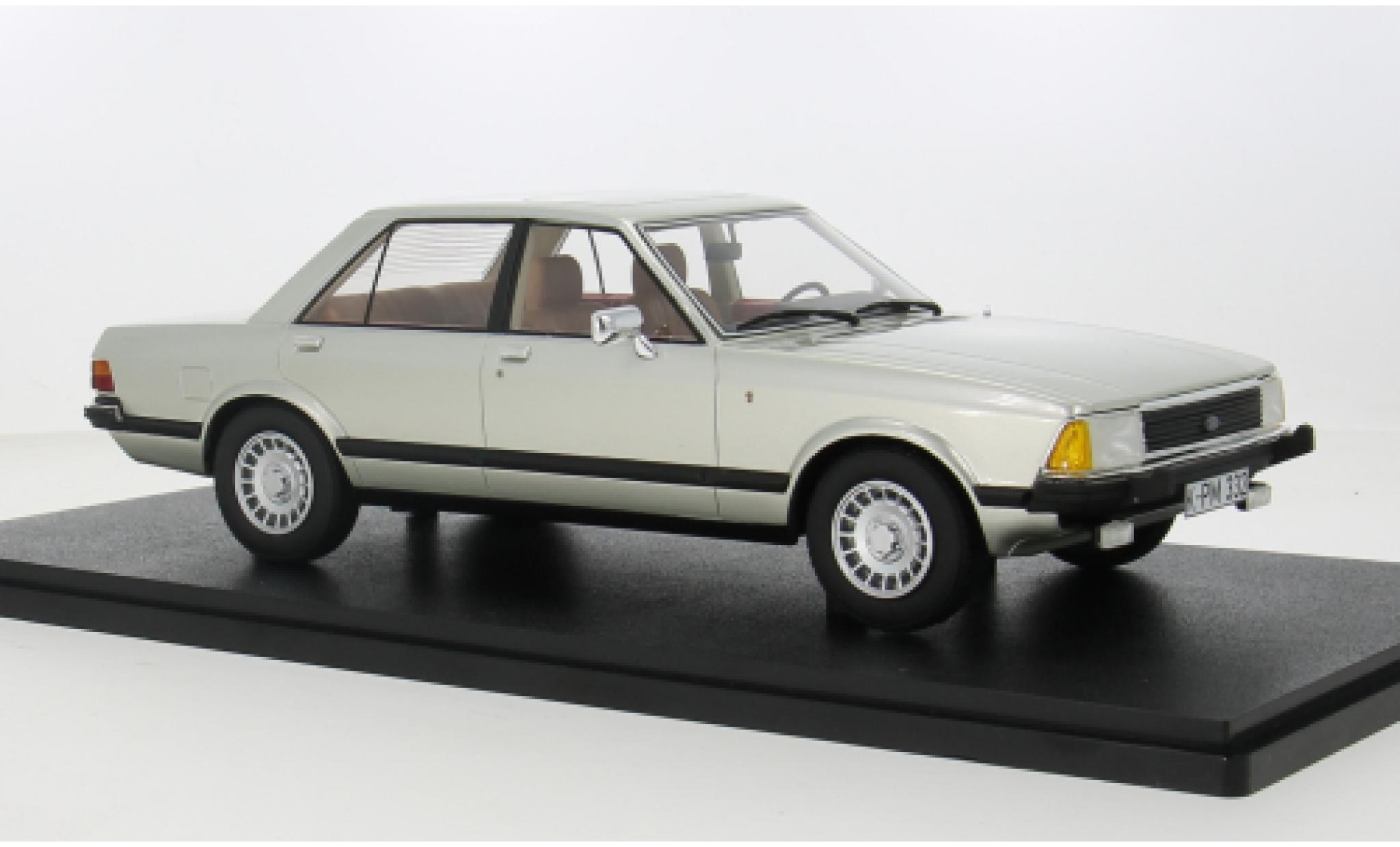 Ford Granada 1/18 Cult Scale Models 2.8 Ghia Saloon silver 1978 1:18 diecast model cars