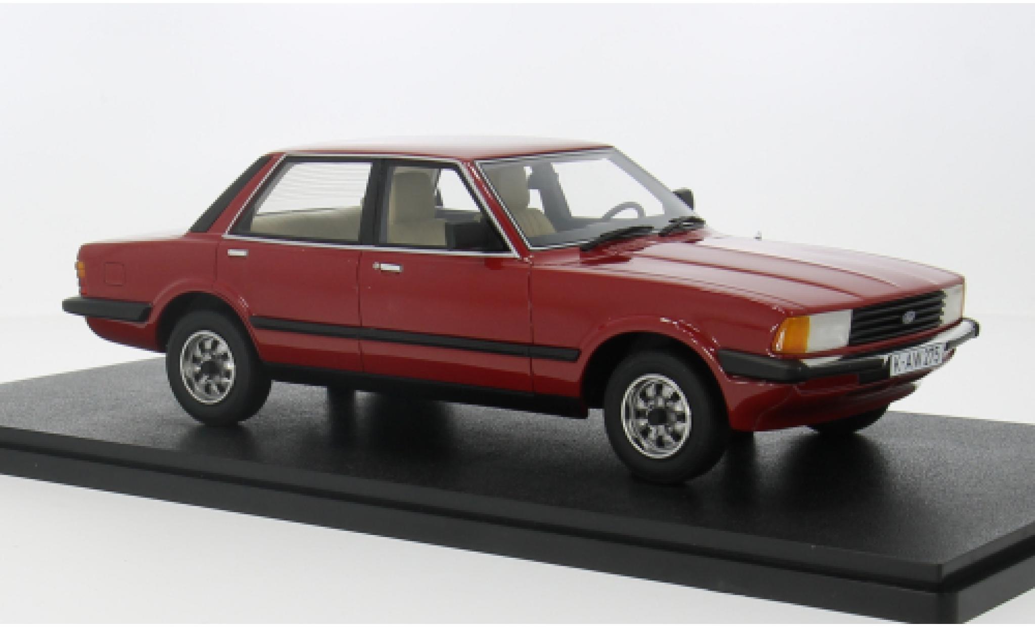 Ford Taunus 1/18 Cult Scale Models TC4 red 1980 1:18 diecast model cars