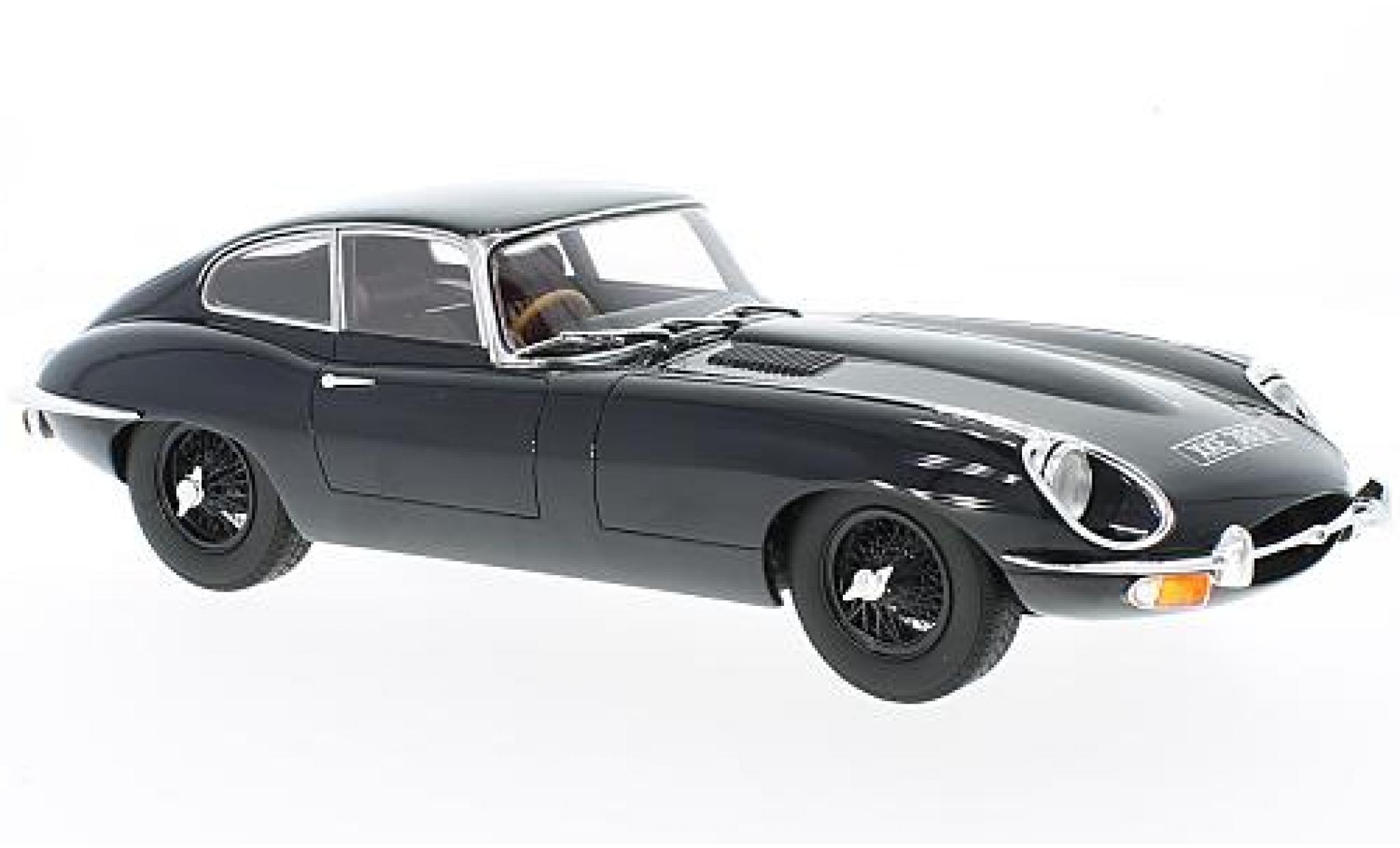 Jaguar E-Type 1/18 Cult Scale Models Coupe Series 2 blue RHD 1968 sans Vitrine diecast model cars