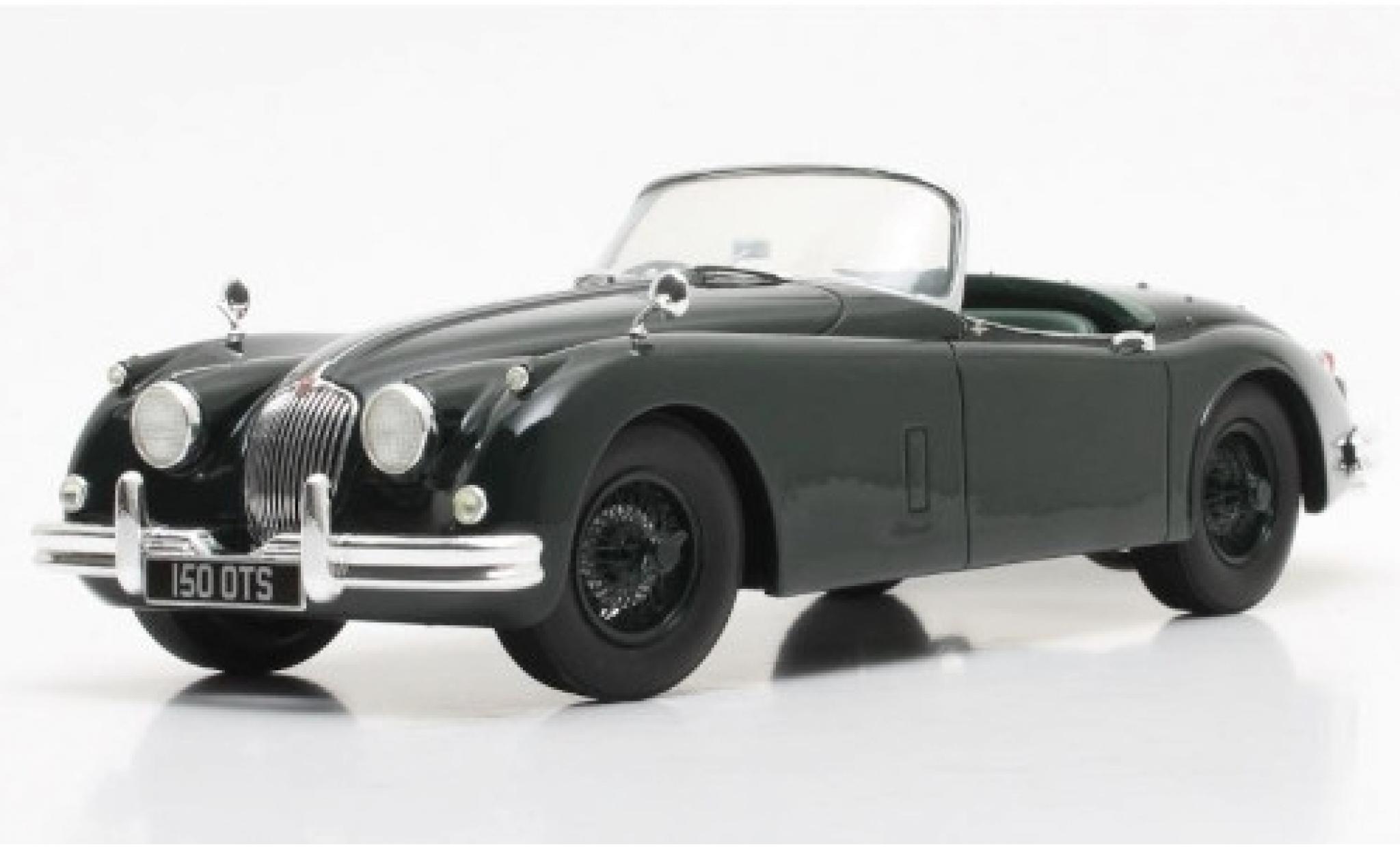 Jaguar XK 1/18 Cult Scale Models 150 OTS green RHD 1958 diecast model cars