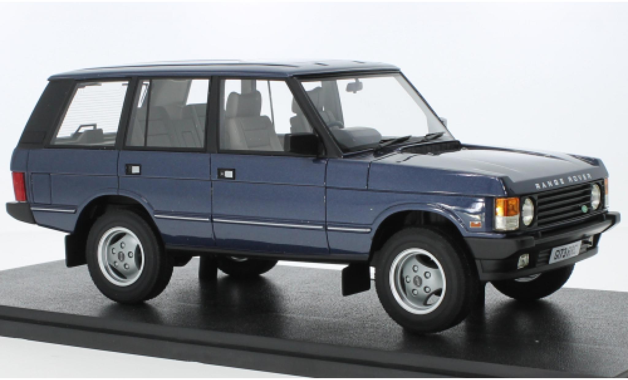 Land Rover Range Rover 1/18 Cult Scale Models Classic Vogue metallise blue RHD 1986 1:18 diecast model cars
