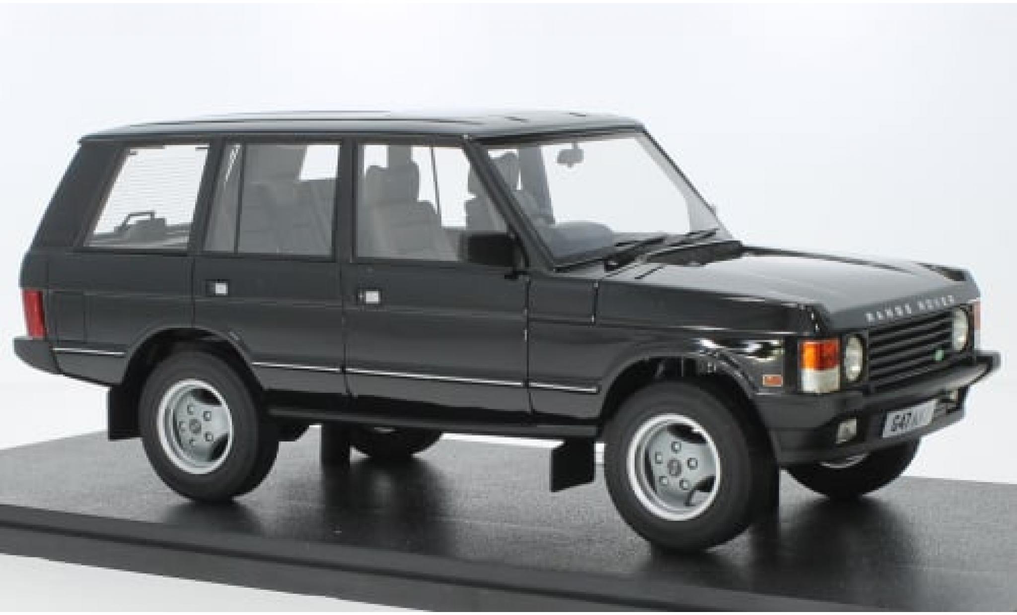 Land Rover Range Rover 1/18 Cult Scale Models Classic Vogue black RHD 1986 1:18 diecast model cars
