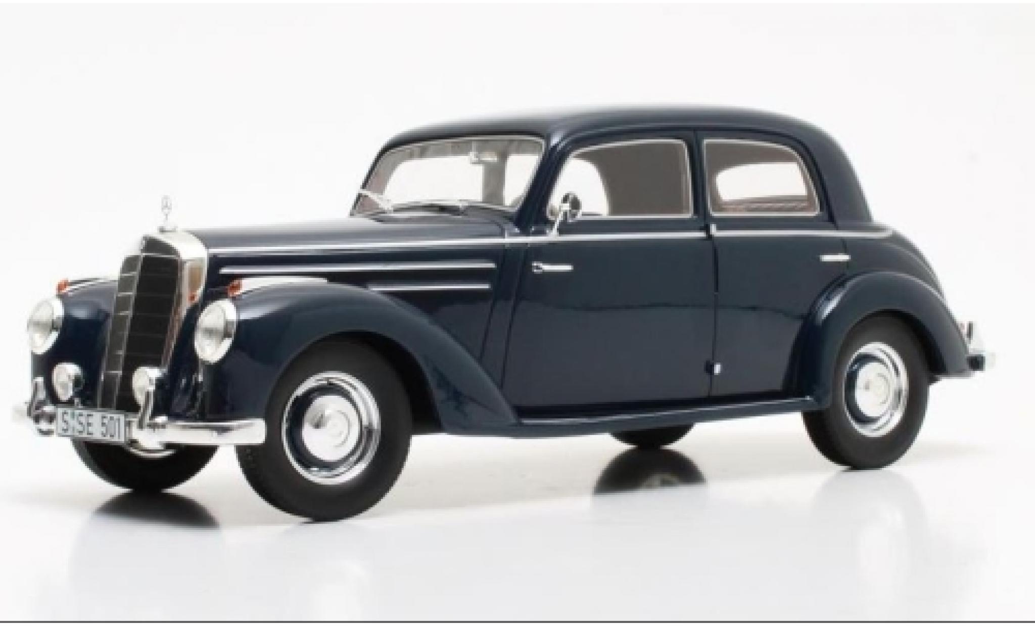 Mercedes 220 1/18 Cult Scale Models (W187) blue 1953 diecast model cars