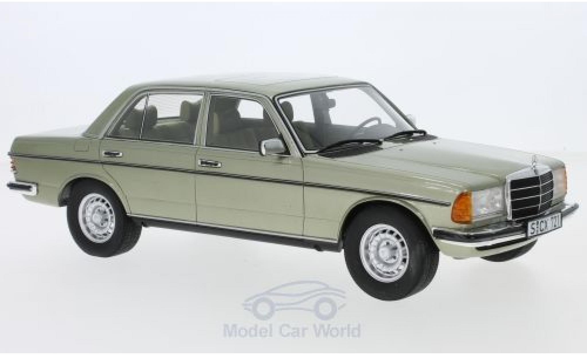 Mercedes 280 1/18 Cult Scale Models E (W123) metallic green 1976 diecast model cars