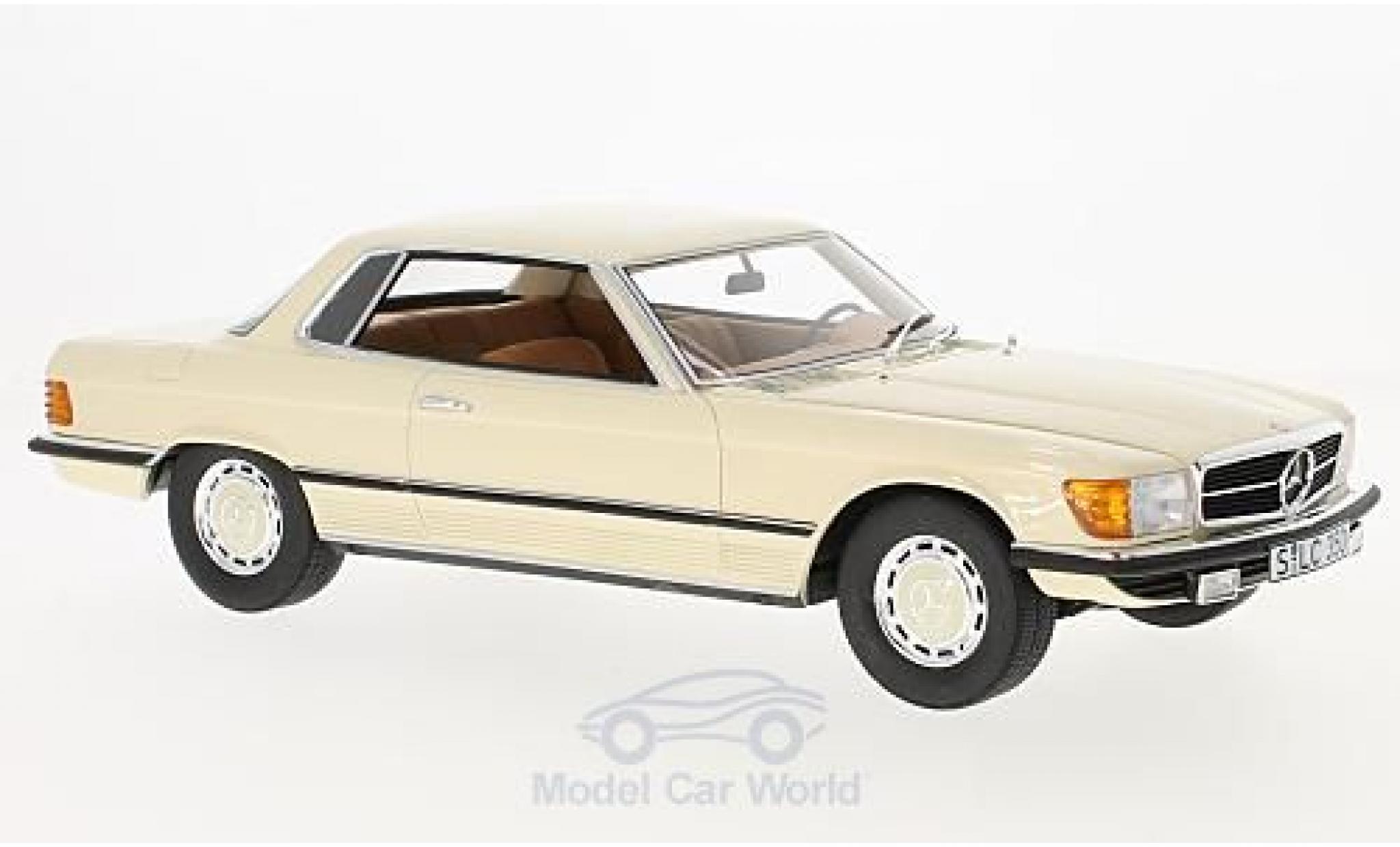 Mercedes 350 1/18 Cult Scale Models SLC (C107) beige 1973 diecast model cars