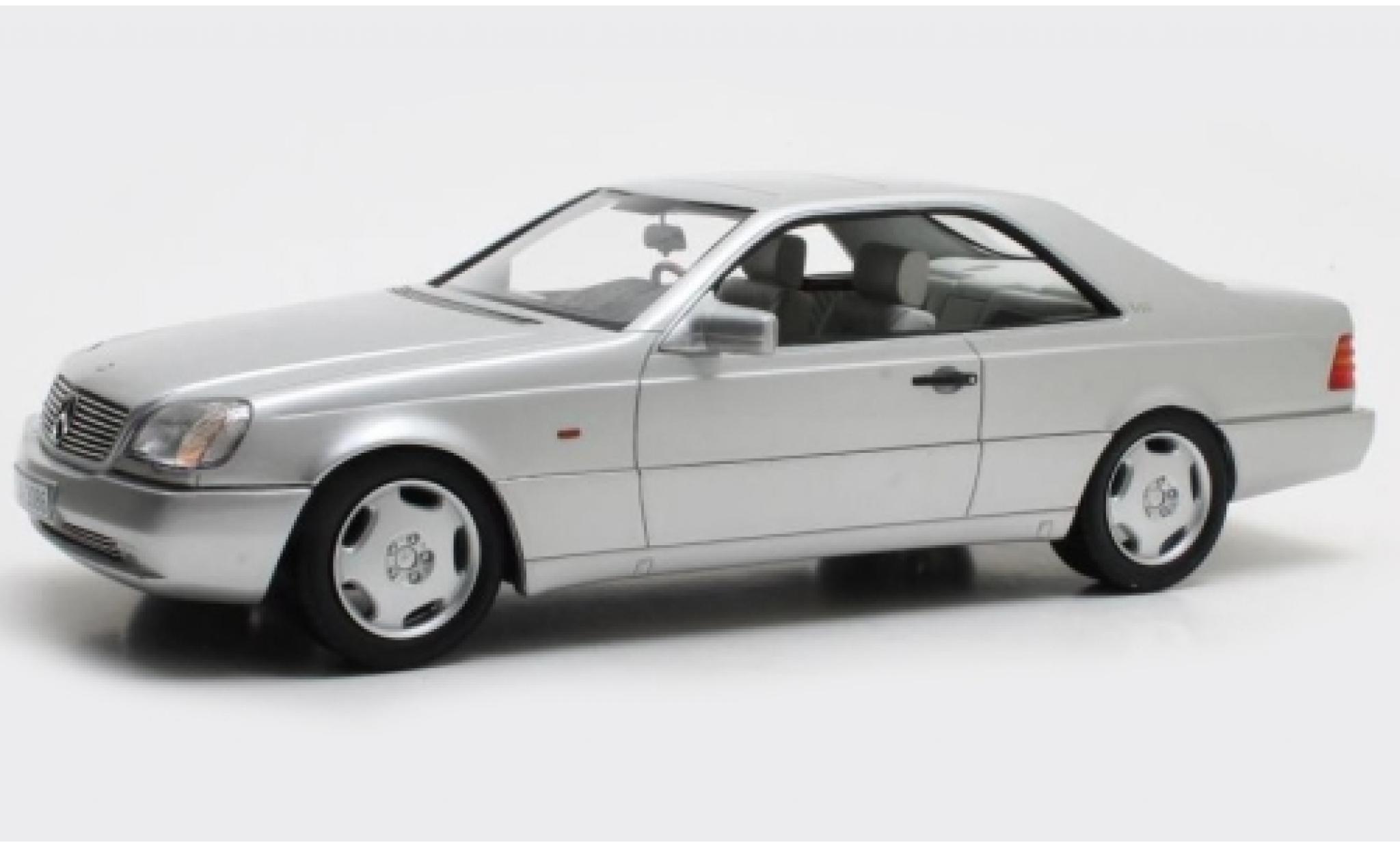 Mercedes 600 1/18 Cult Scale Models SEC (C140) silver 1992 1:18 diecast model cars