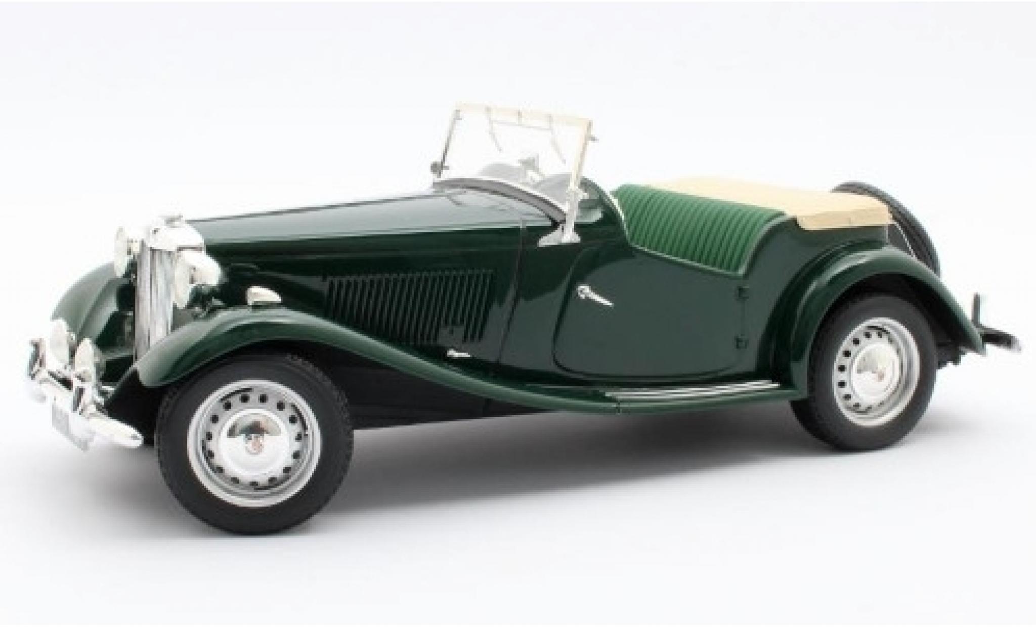 MG TD 1/18 Cult Scale Models green RHD 1953 diecast model cars