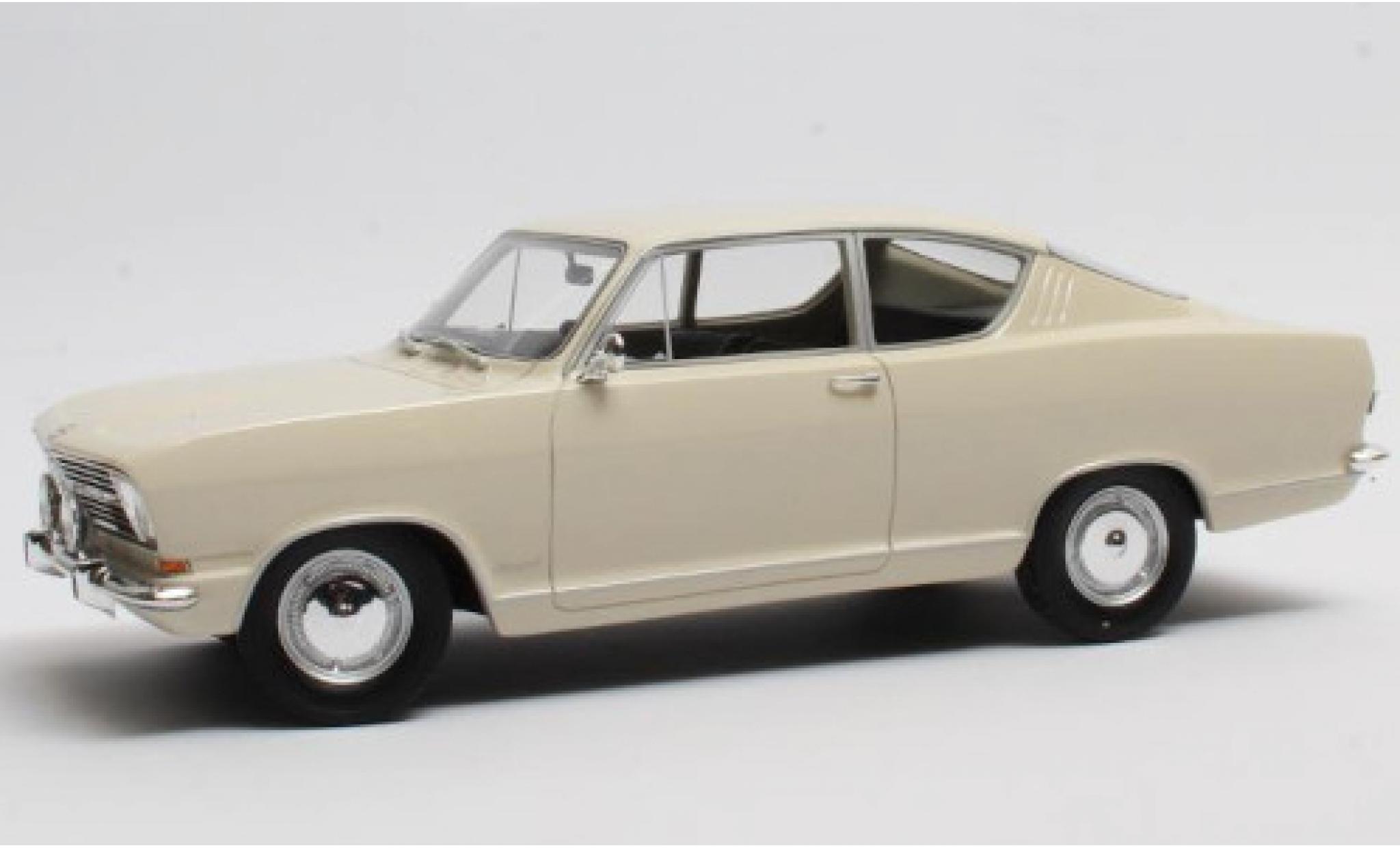 Opel Kadett 1/18 Cult Scale Models B Coupe white 1966 Kiemen-Coupe diecast model cars