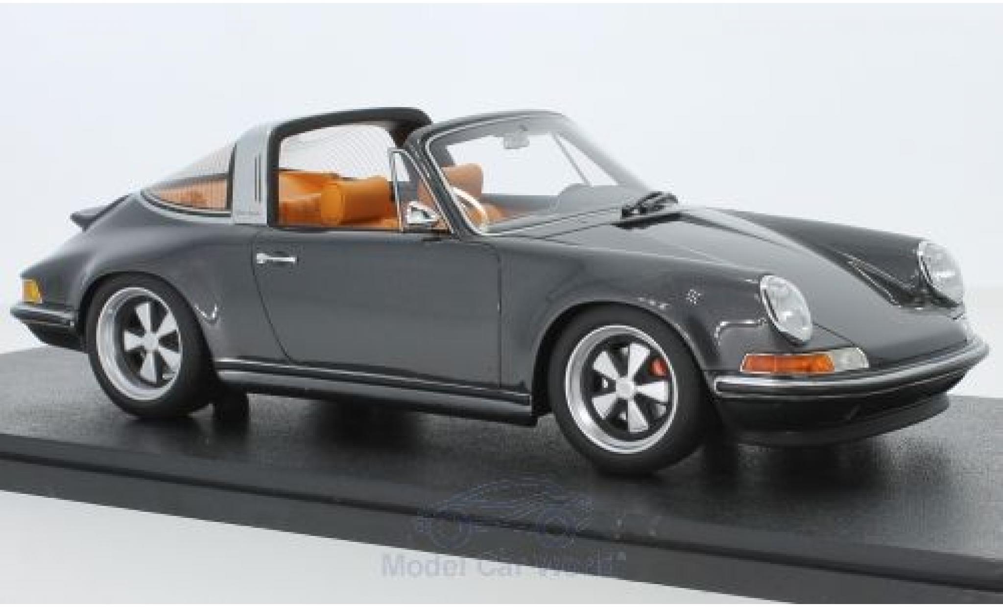 Porsche 911 1/18 Cult Scale Models Targa metallic grey Singer diecast model cars