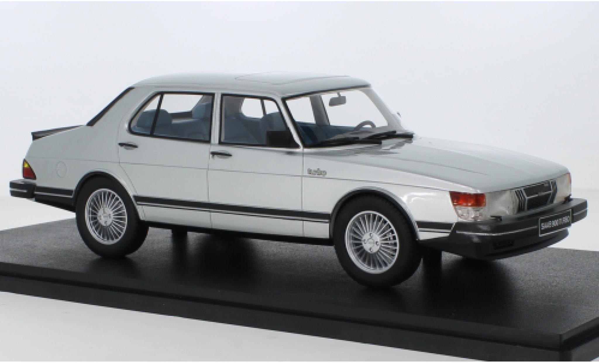 Saab 900 1/18 Cult Scale Models Turbo grey 1983 diecast model cars