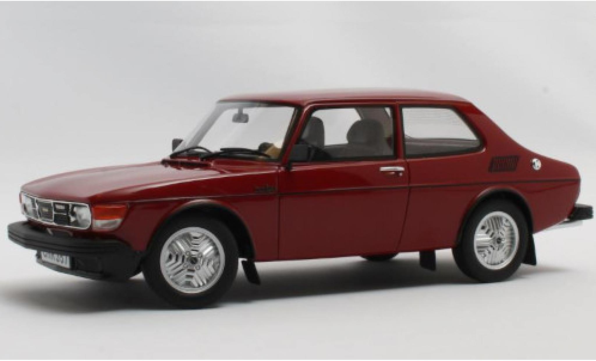 Saab 99 1/18 Cult Scale Models Turbo red 1978 diecast model cars