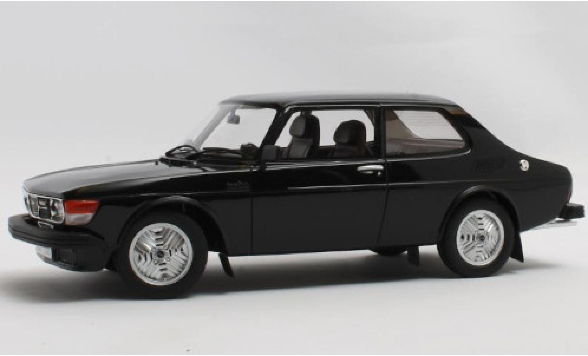 Saab 99 1/18 Cult Scale Models Turbo black 1978 diecast model cars