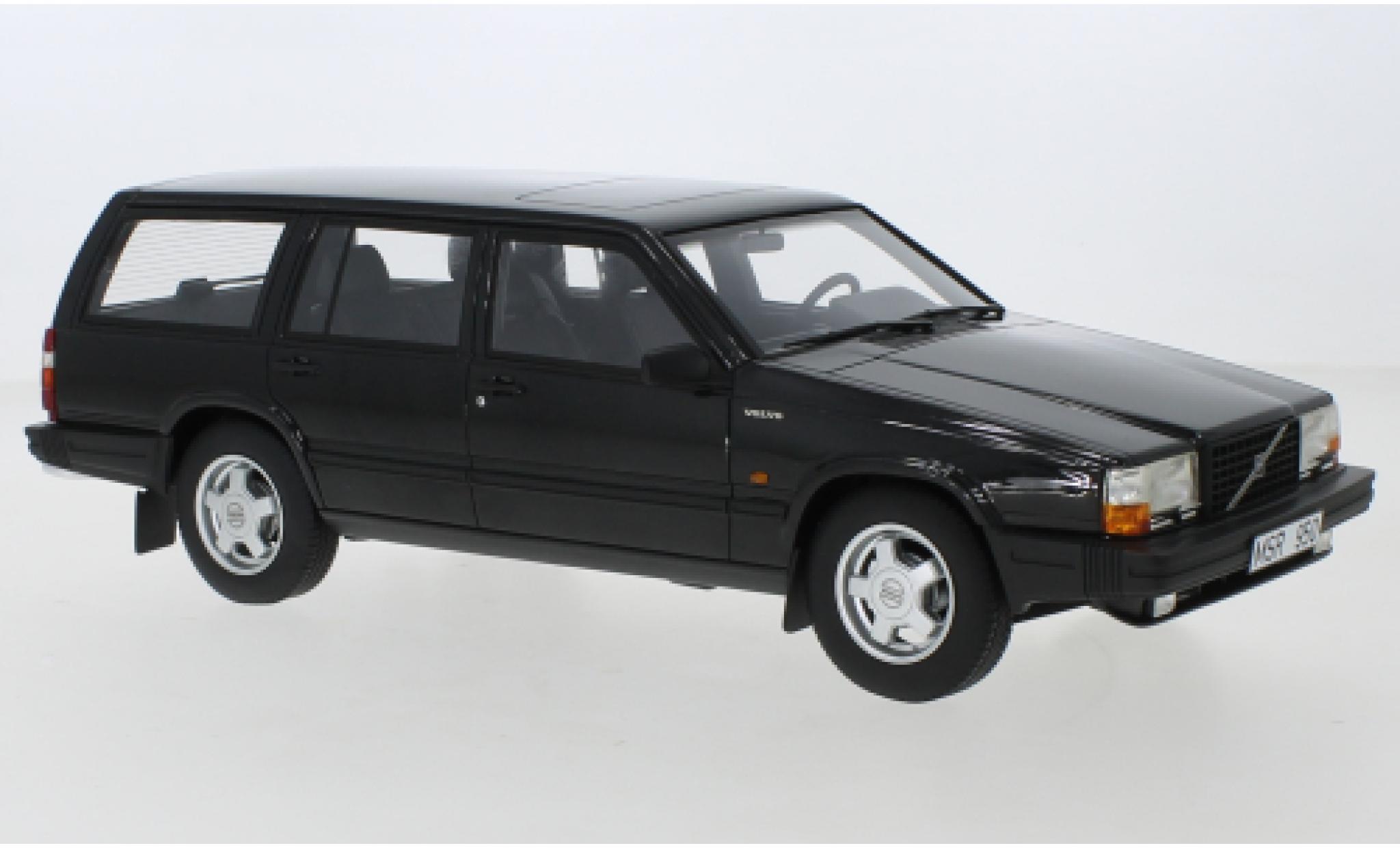 Volvo 740 1/18 Cult Scale Models Turbo Estate metallic black 1988 diecast model cars