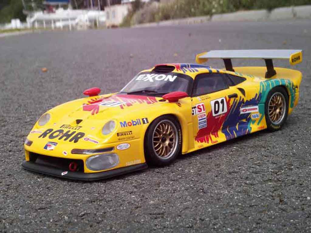Porsche 993 GT1 1/18 Ut Models GT1 rvo 97 #01 rohr diecast model cars