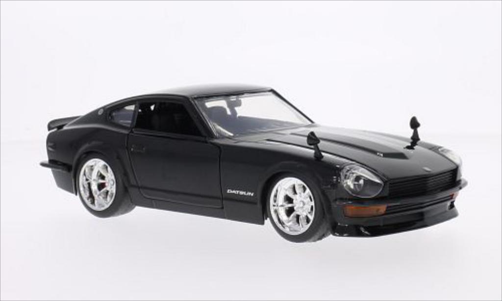 Datsun 240Z 1/24 Jada Toys Tuning black 1972 diecast model cars