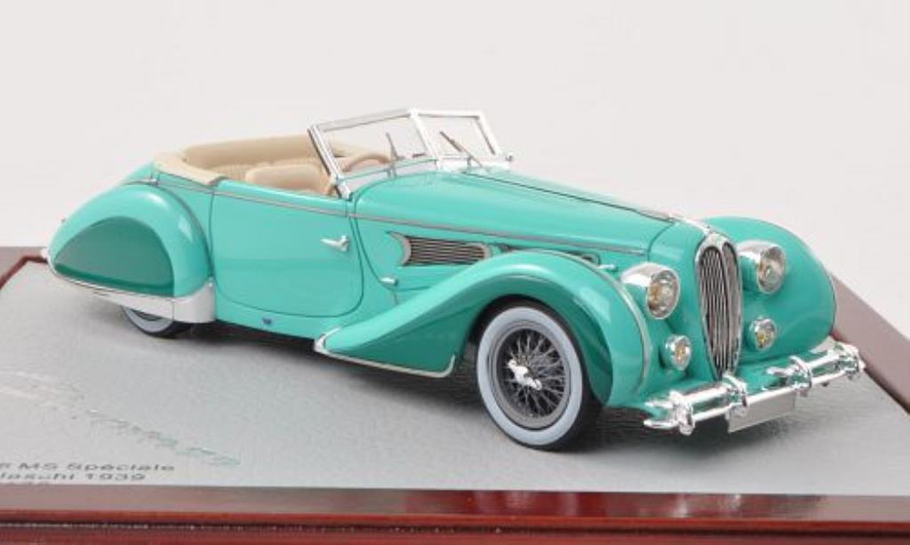 Delahaye 135 1/43 Chromes MS Convertible Figoni & Falaschi mint-grun 1939 diecast model cars