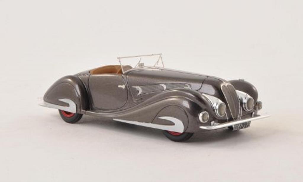 Delahaye 135 1/43 Nickel MS Competition Roadster Figoni & Falaschi grey 1937 diecast model cars