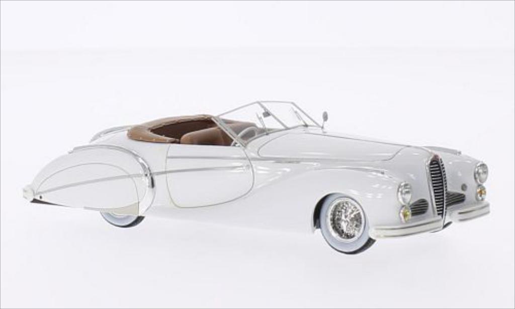 Delahaye 135 1/43 Chromes MS Roadster Saoutchik white RHD 1949 diecast model cars