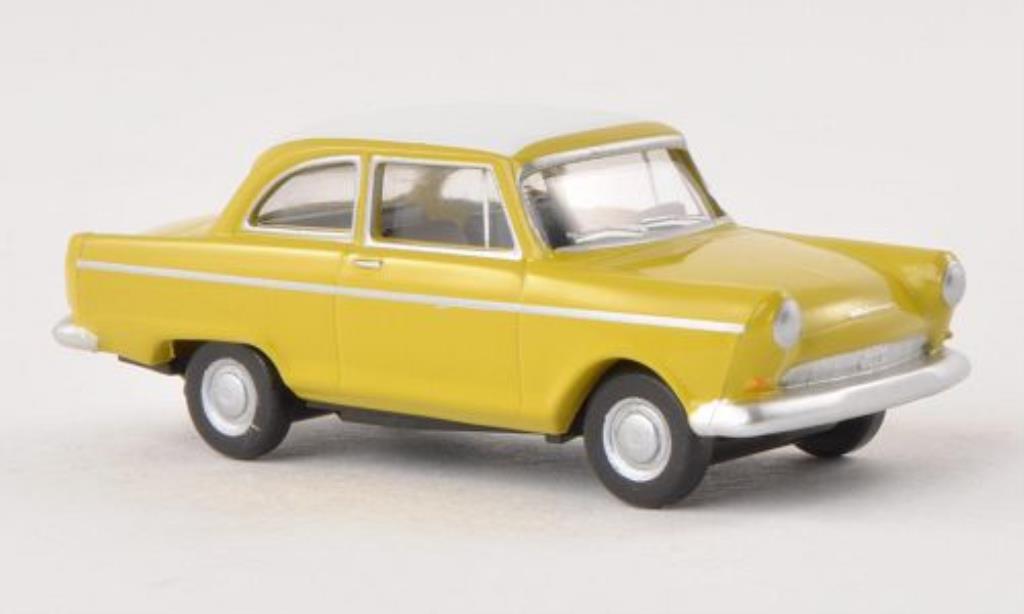 DKW Junior 1/87 Herpa yellow/white diecast model cars