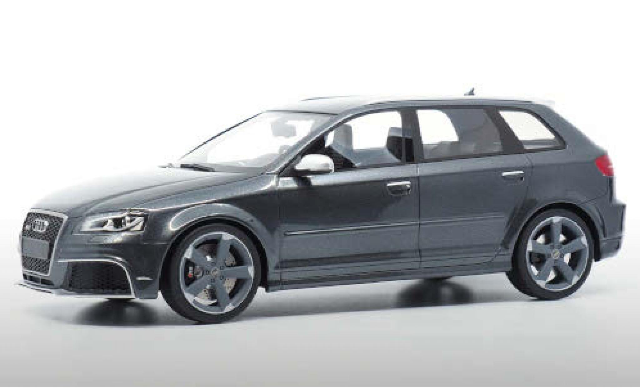 Audi RS3 1/18 DNA Collectibles Sportback (8P) metallic grey 2011 diecast model cars