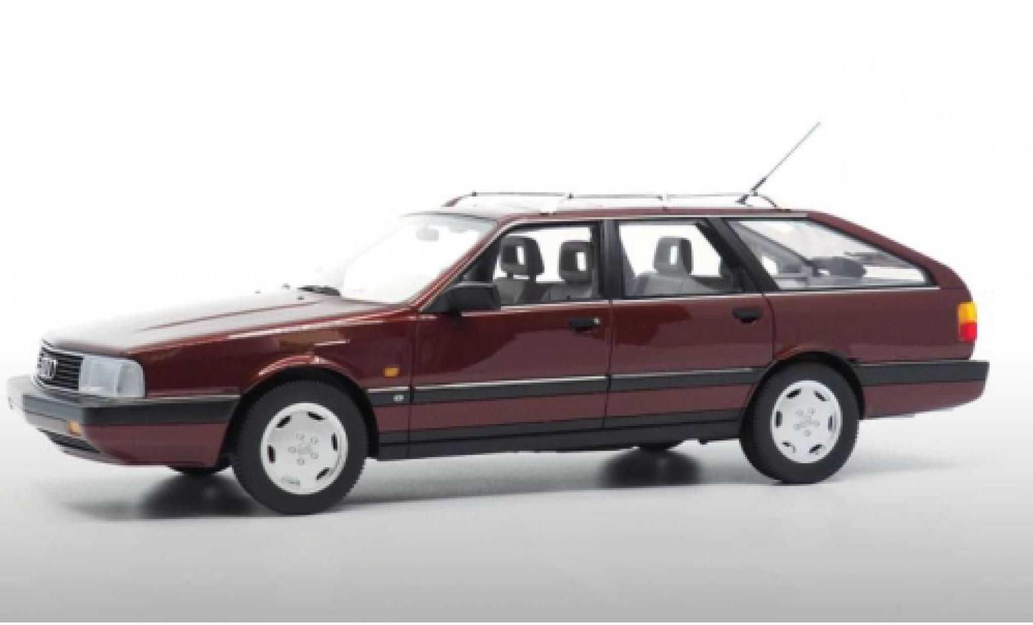 Audi 200 1/18 DNA Collectibles Avant 20V quattro metallise red fonc&eacute; 1991 diecast model cars