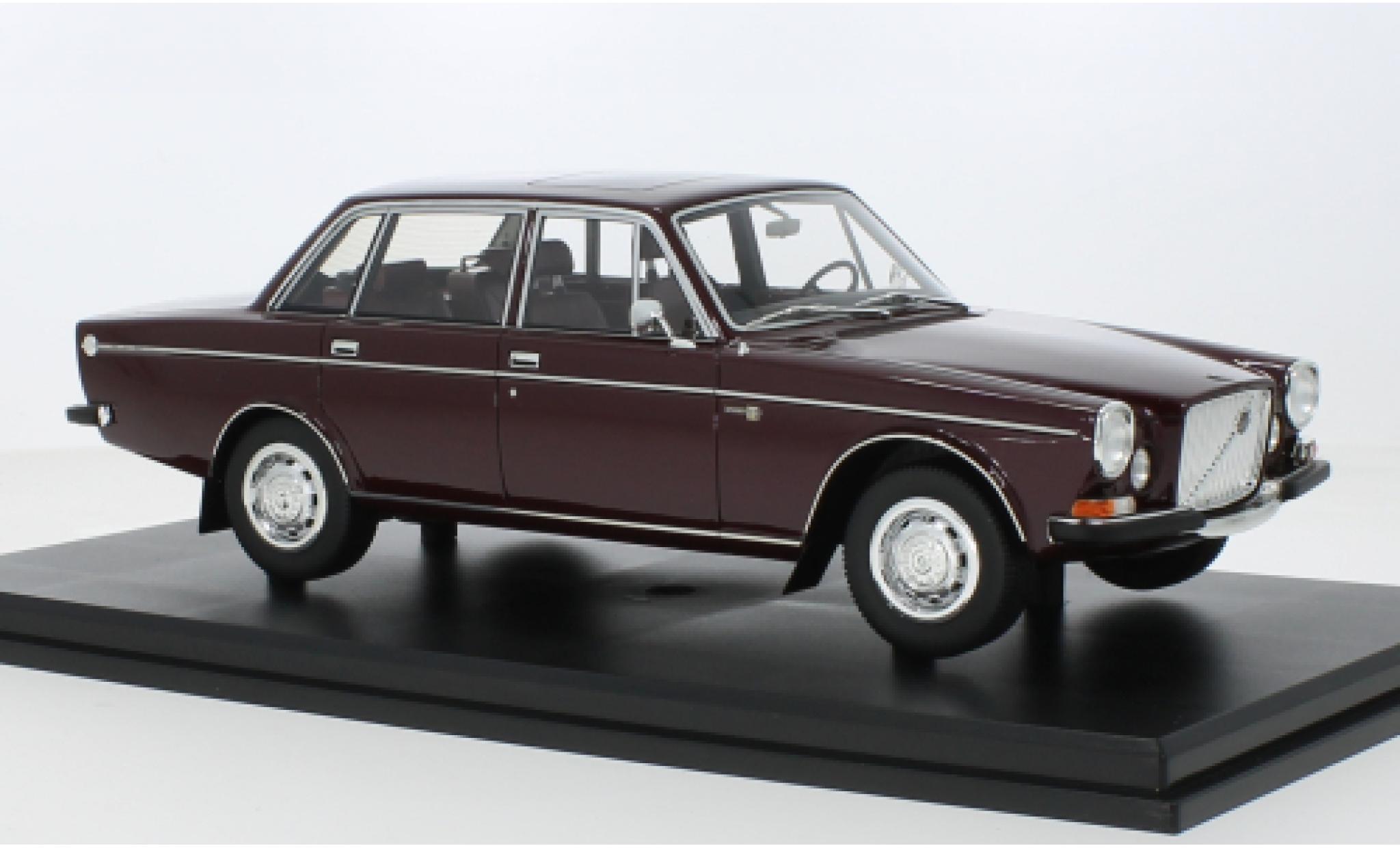 Volvo 164 1/18 DNA Collectibles E red fonc&eacute; 1972 diecast model cars