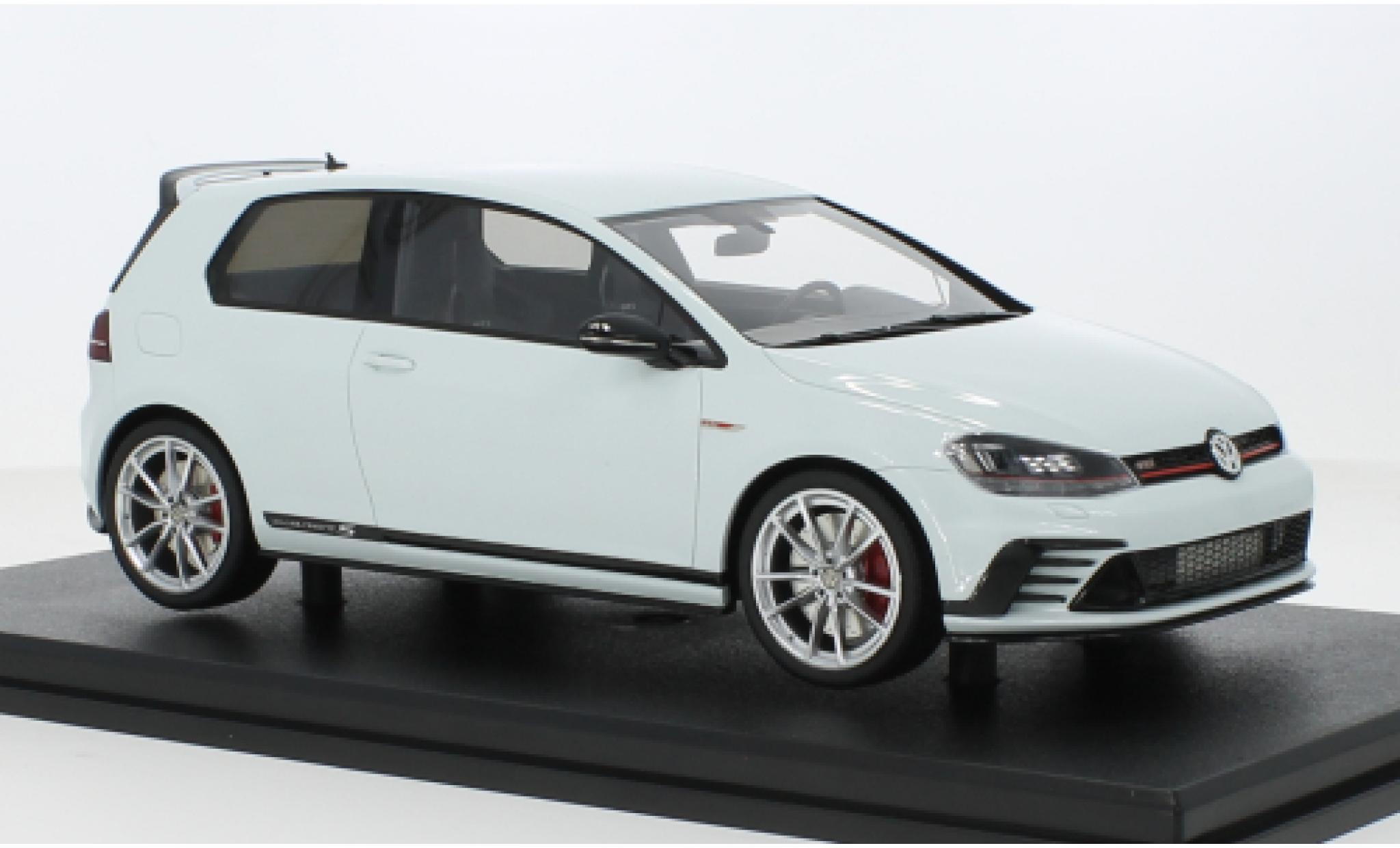 Volkswagen Golf 1/18 DNA Collectibles VII GTI Clubsport S white 2017 diecast model cars